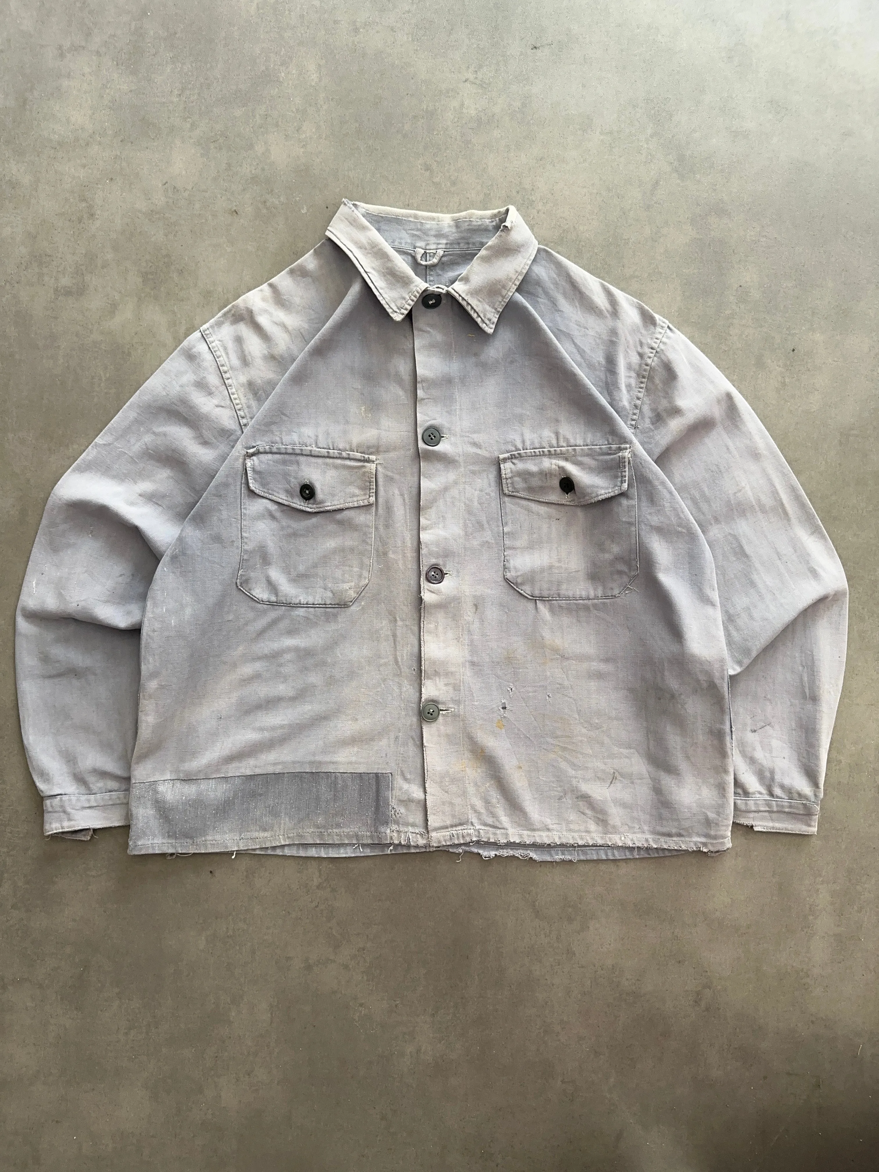 1970s French Shirt (L) On-The-Go Style Classic Look