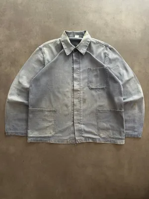 1980s French Shirt (L) Perfect Layering Essential Fit