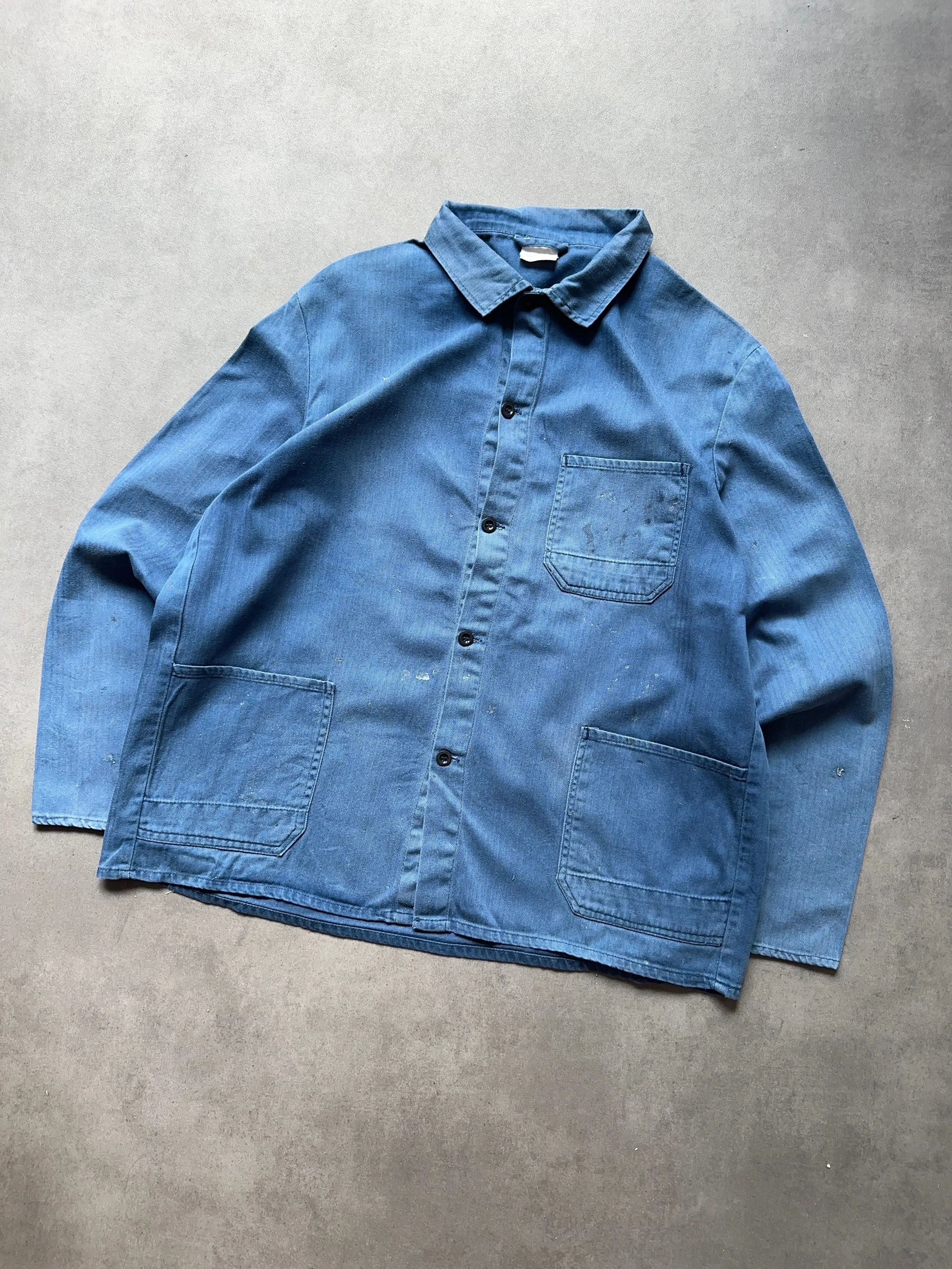 Minimal Look 1980s French Shirt (M)