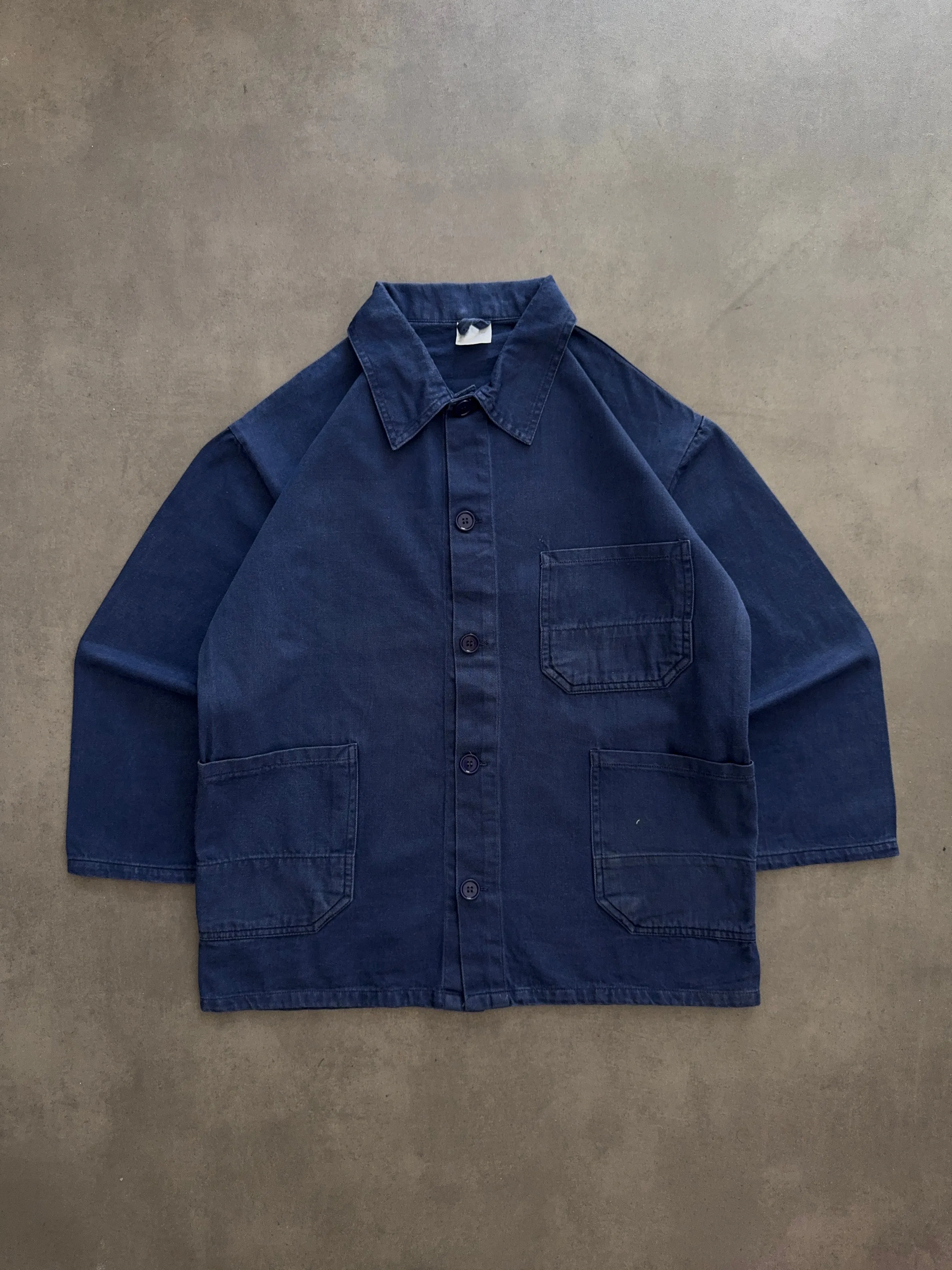 Low Profile Pocket Design Seamless Sides 1990s French Shirt (L)