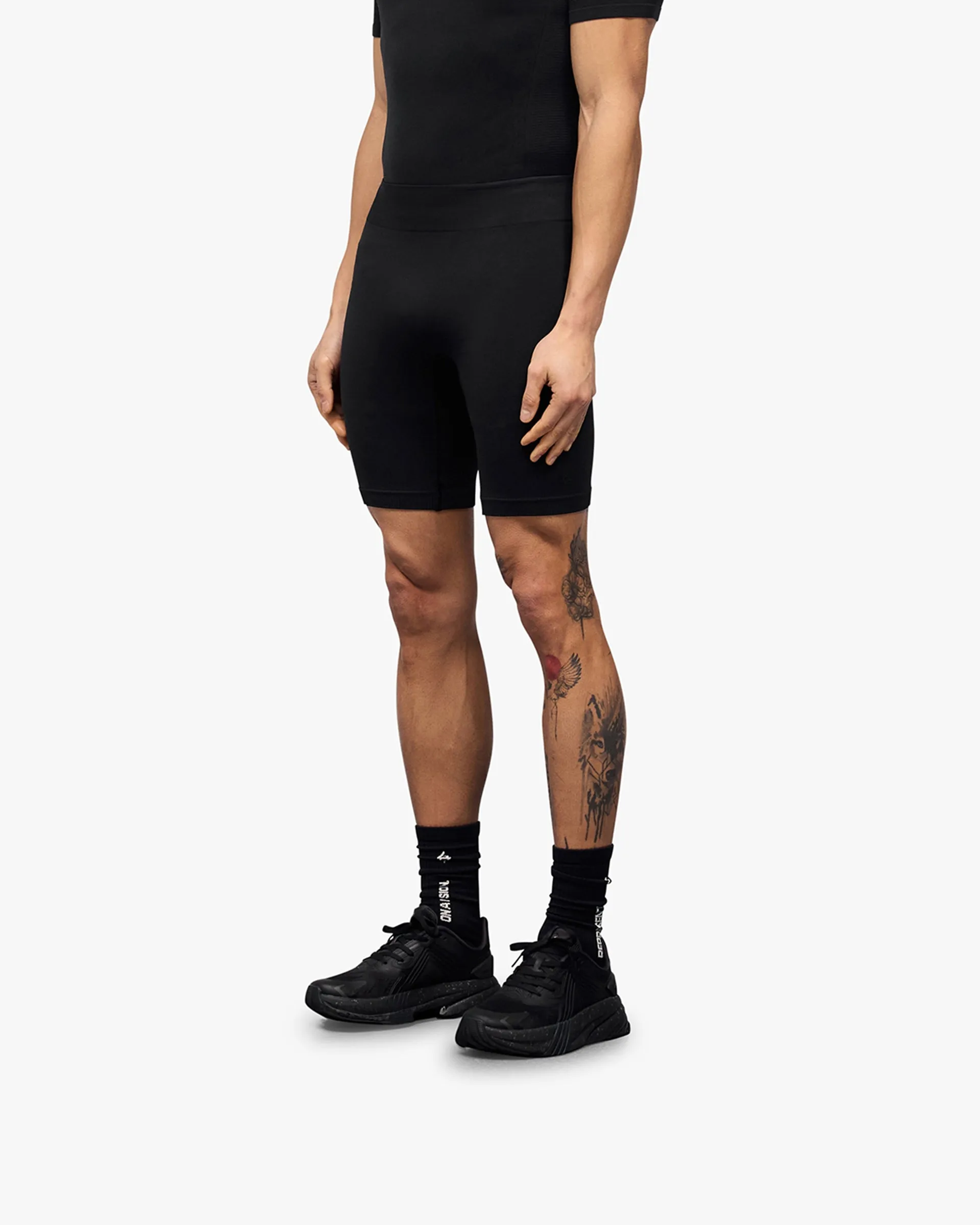 snowboard clothing campers 247 DNA Seamless Shorts - Black
