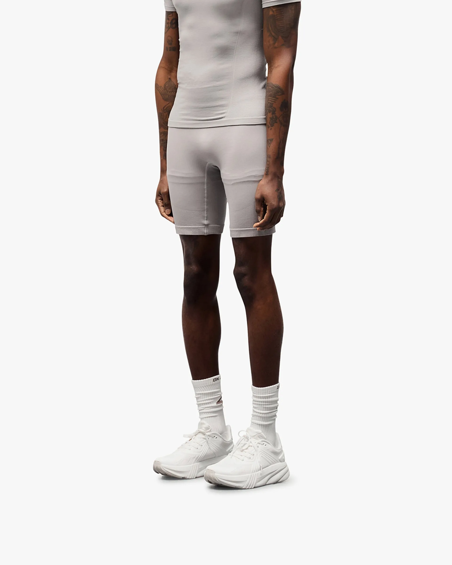 Active Flex hip look 247 DNA Seamless Shorts - Titanium