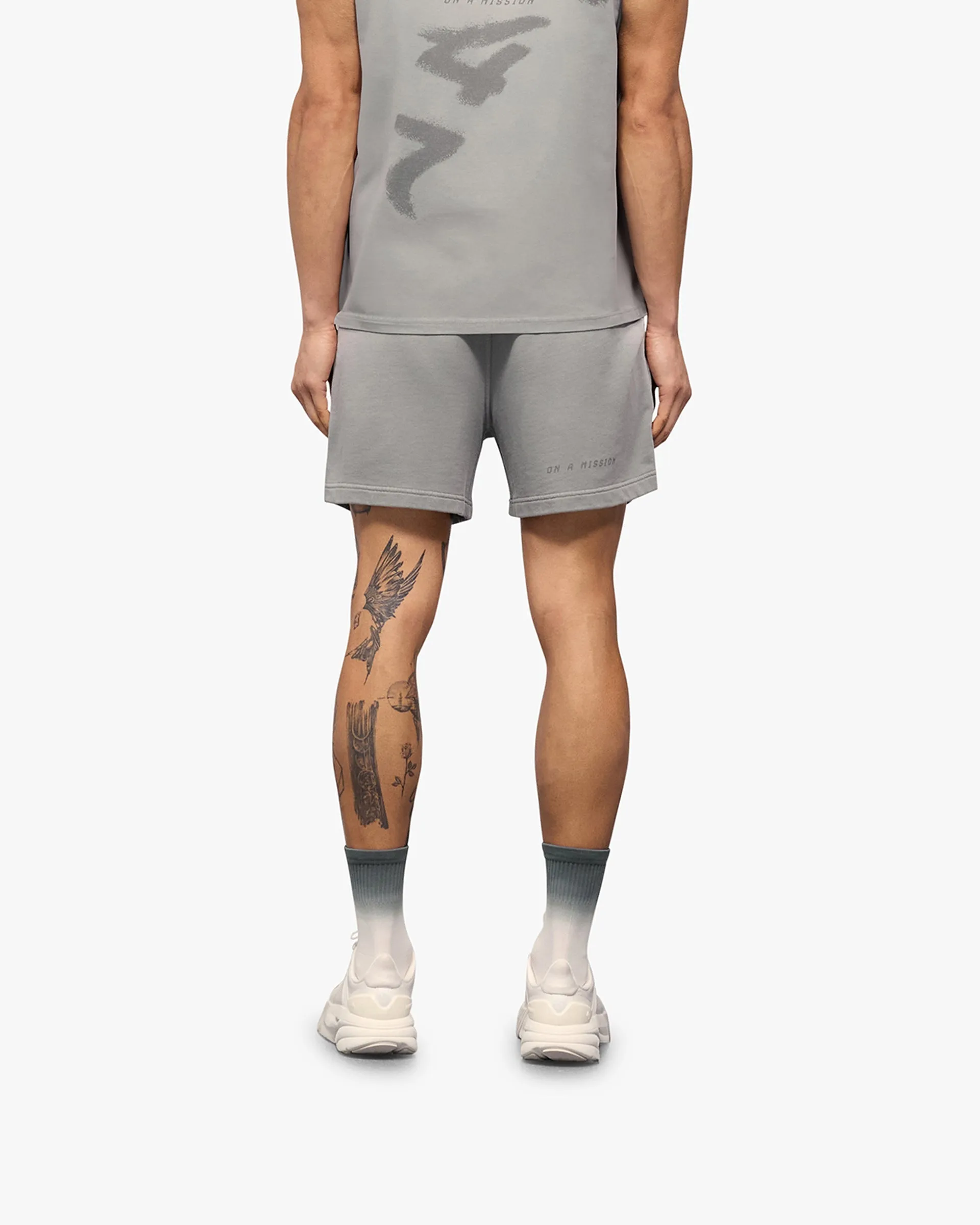 Breathable Comfort Fit 247 Motion Shorts - Titanium