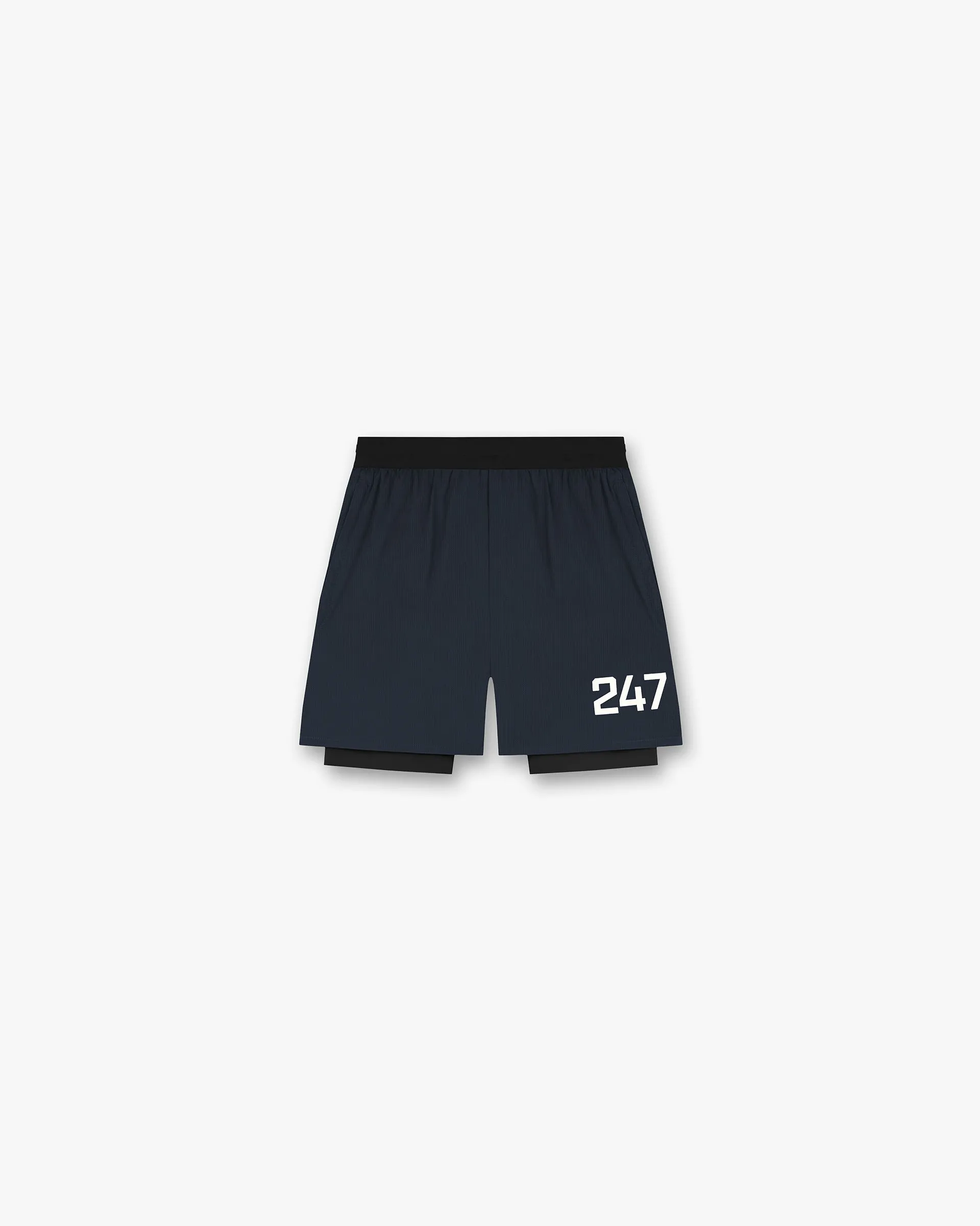 Sporty Flex Active Fit 247 Trail Short - Navy