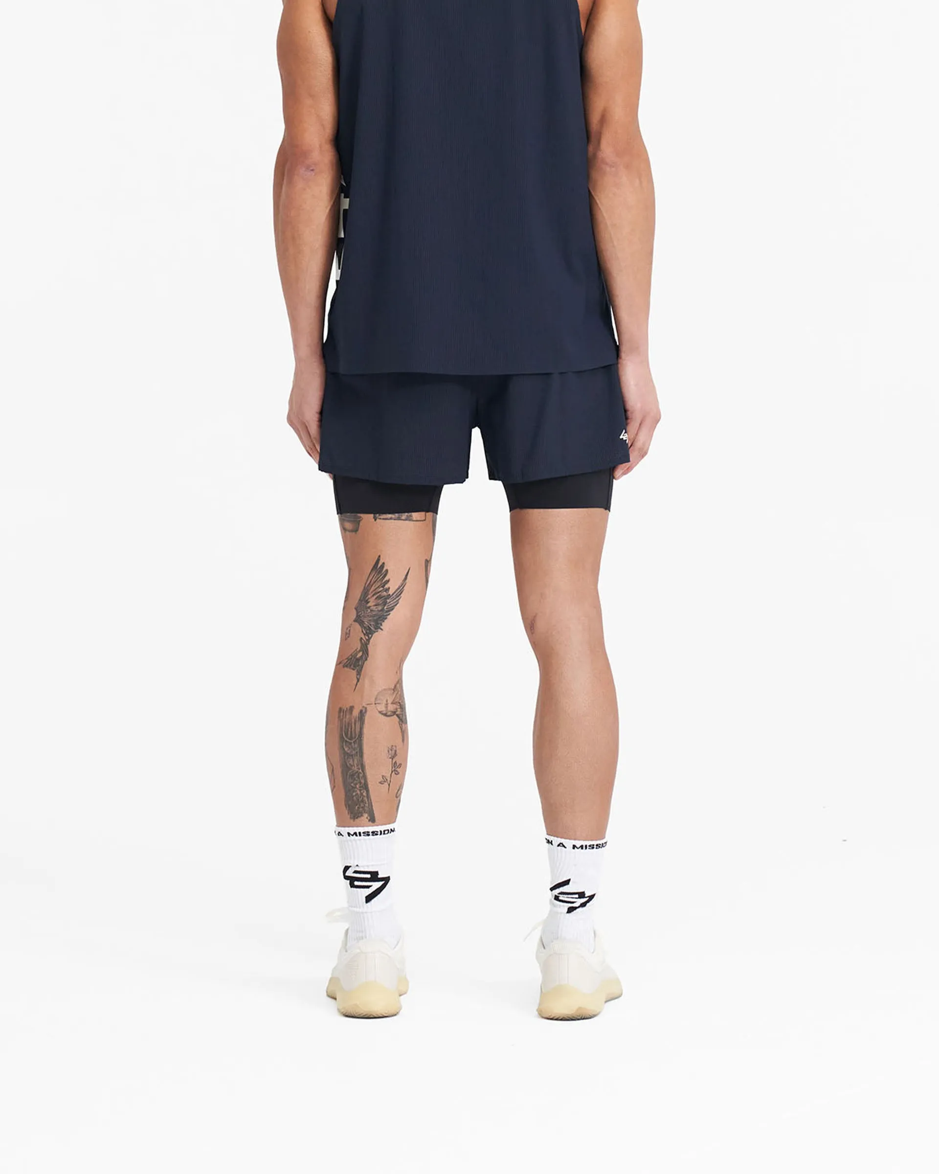 Lightweight Material 247 Trail Short - Navy