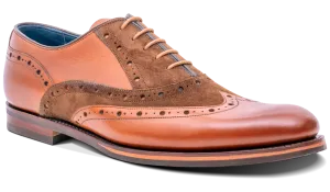 Abingdon - Chestnut Calf/Polo Suede Modern Routine Quick Walk