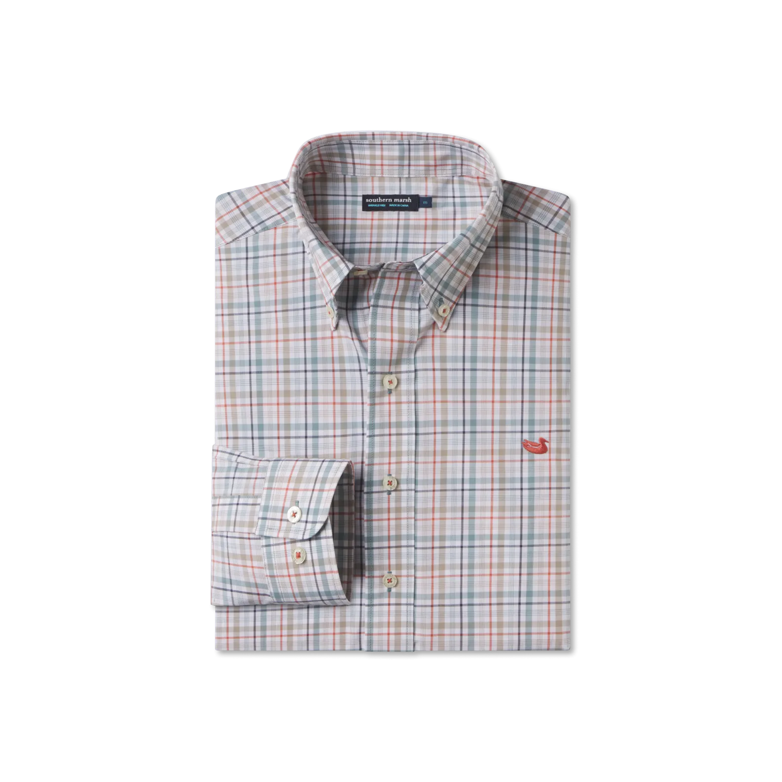 Calhoun Check Dress Shirt High-End Finish Timeless elegance