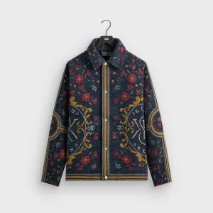 Kith Scarf Tapestry Coaches Jacket - Nocturnal Cold Climate