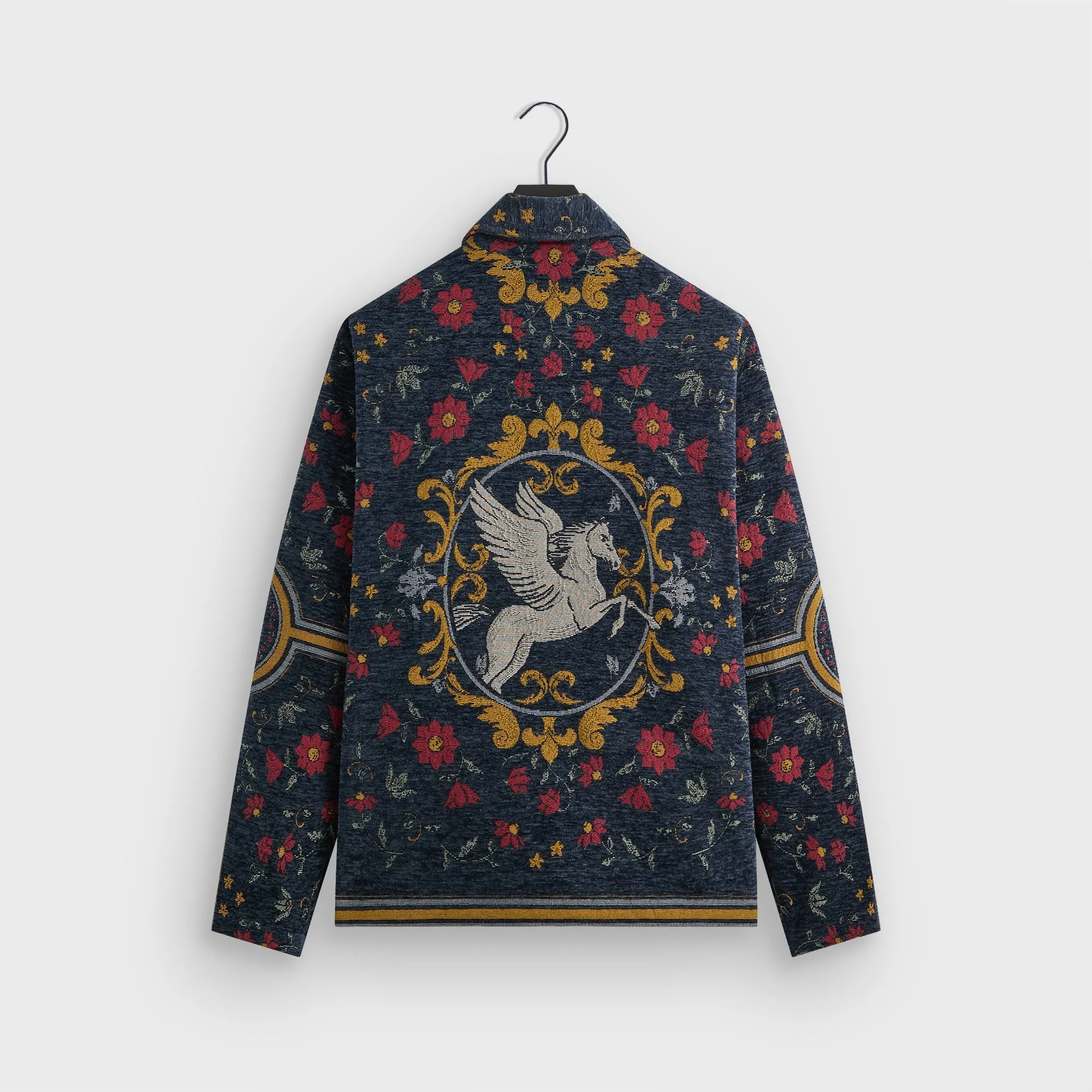 Easy Care Machine Washable HeatReflectiveLining Kith Scarf Tapestry Coaches Jacket - Nocturnal