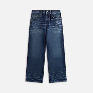 Office Friendly Clean Lines Acne Studios 2021M Broadway Jeans - Mid Blue