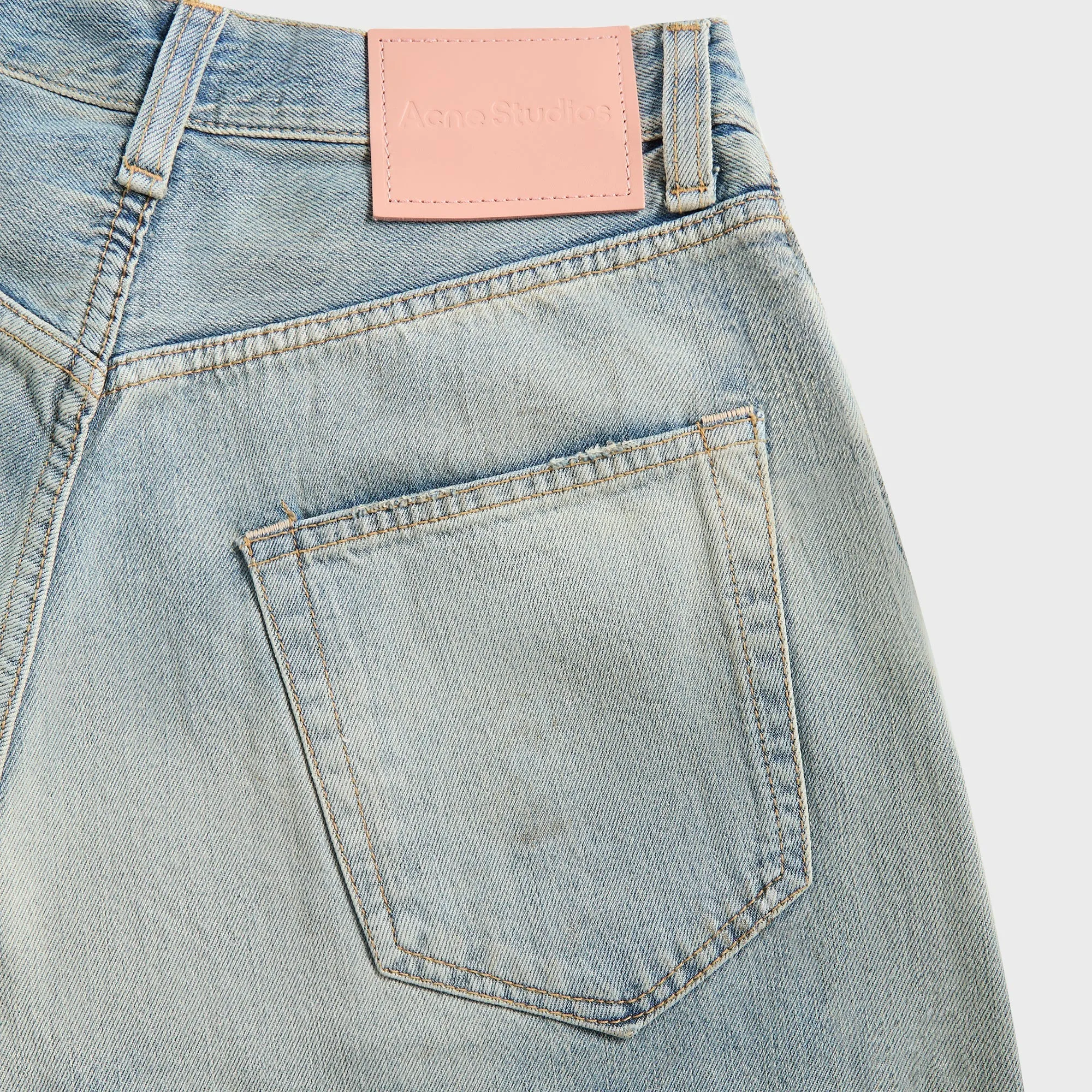Acne Studios 2023 U Trafalgar Jeans - Light Blue City Ready