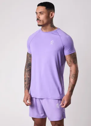 Gym King Energy Tee - Violet Fashion Fit