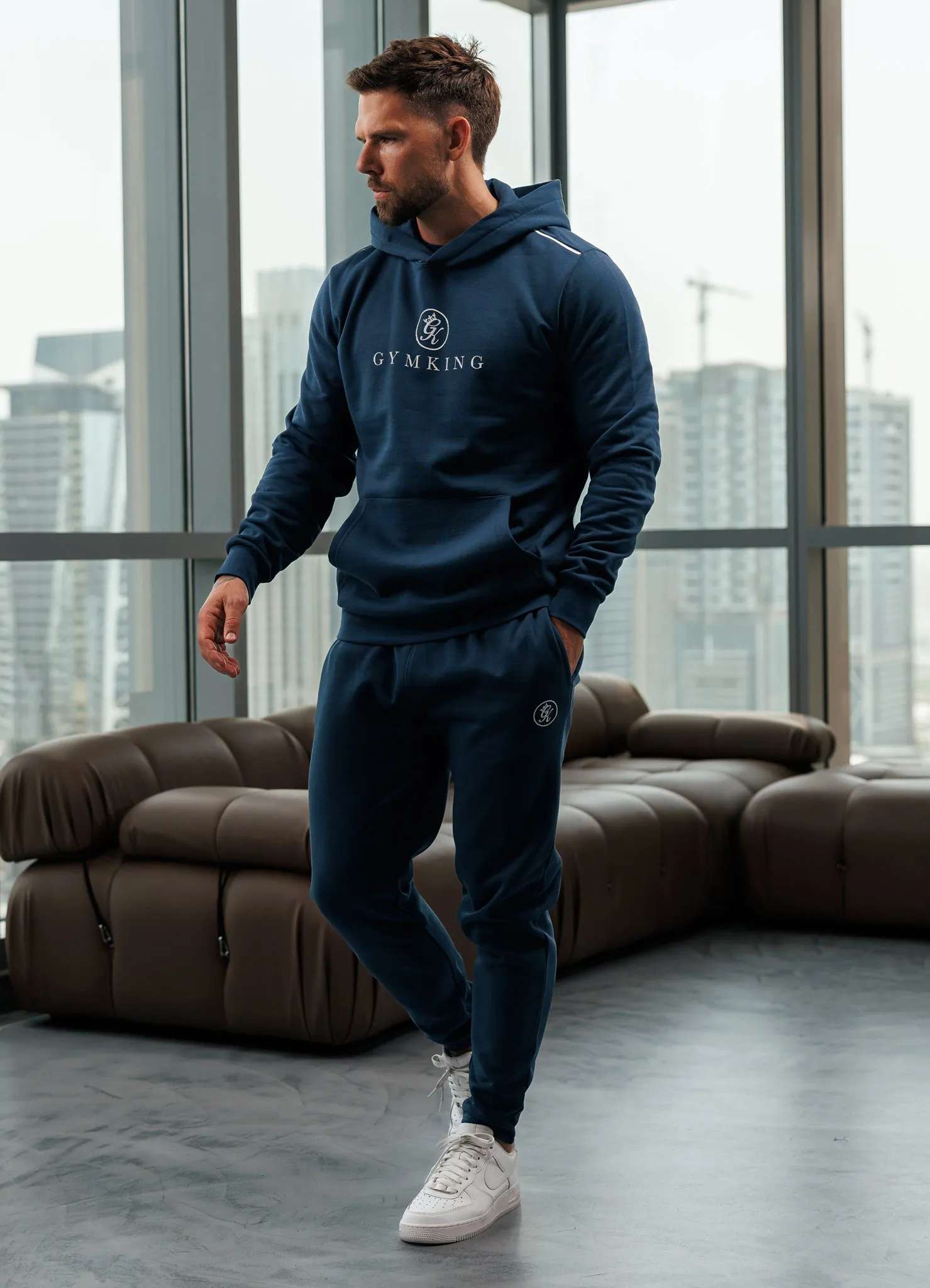 Gym King Pro V2 Hood - Moonlight Blue Two-Tone Design