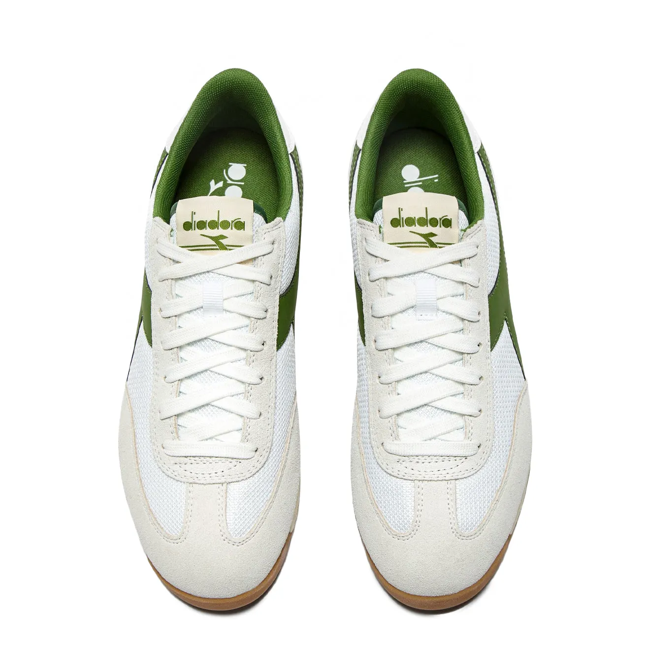 Long Walk Show Stage Diadora Cross Trainer White / Banana Palm