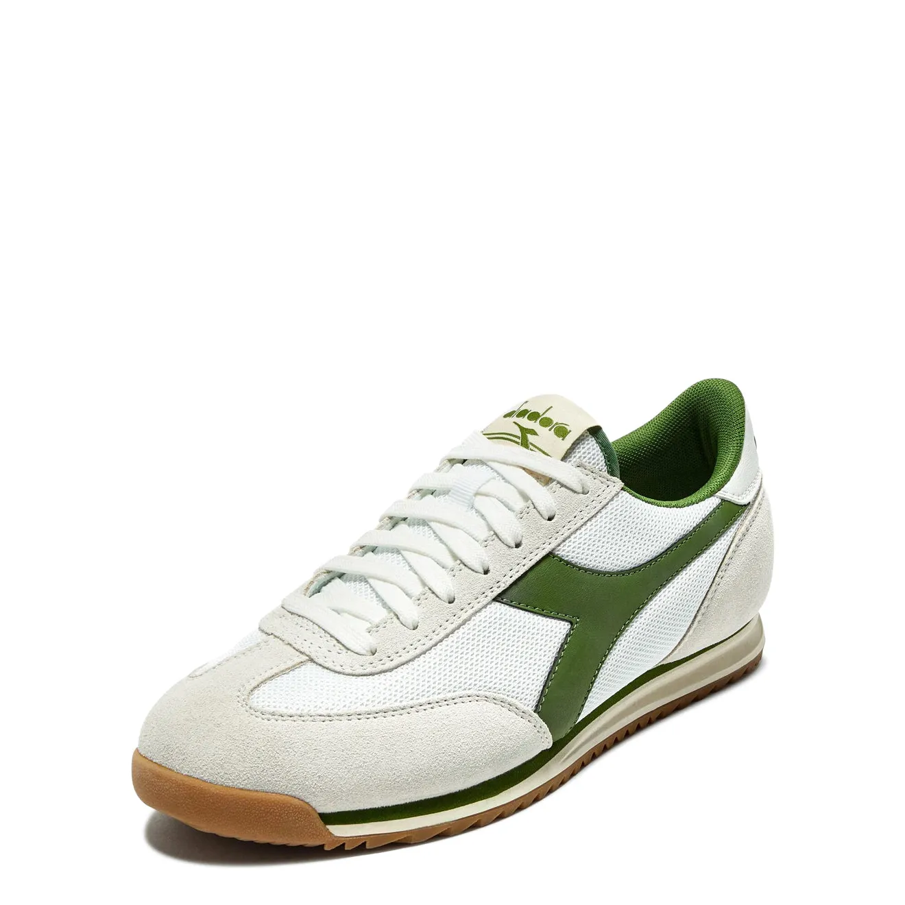 Diadora Cross Trainer White / Banana Palm Look Ready photo shoot