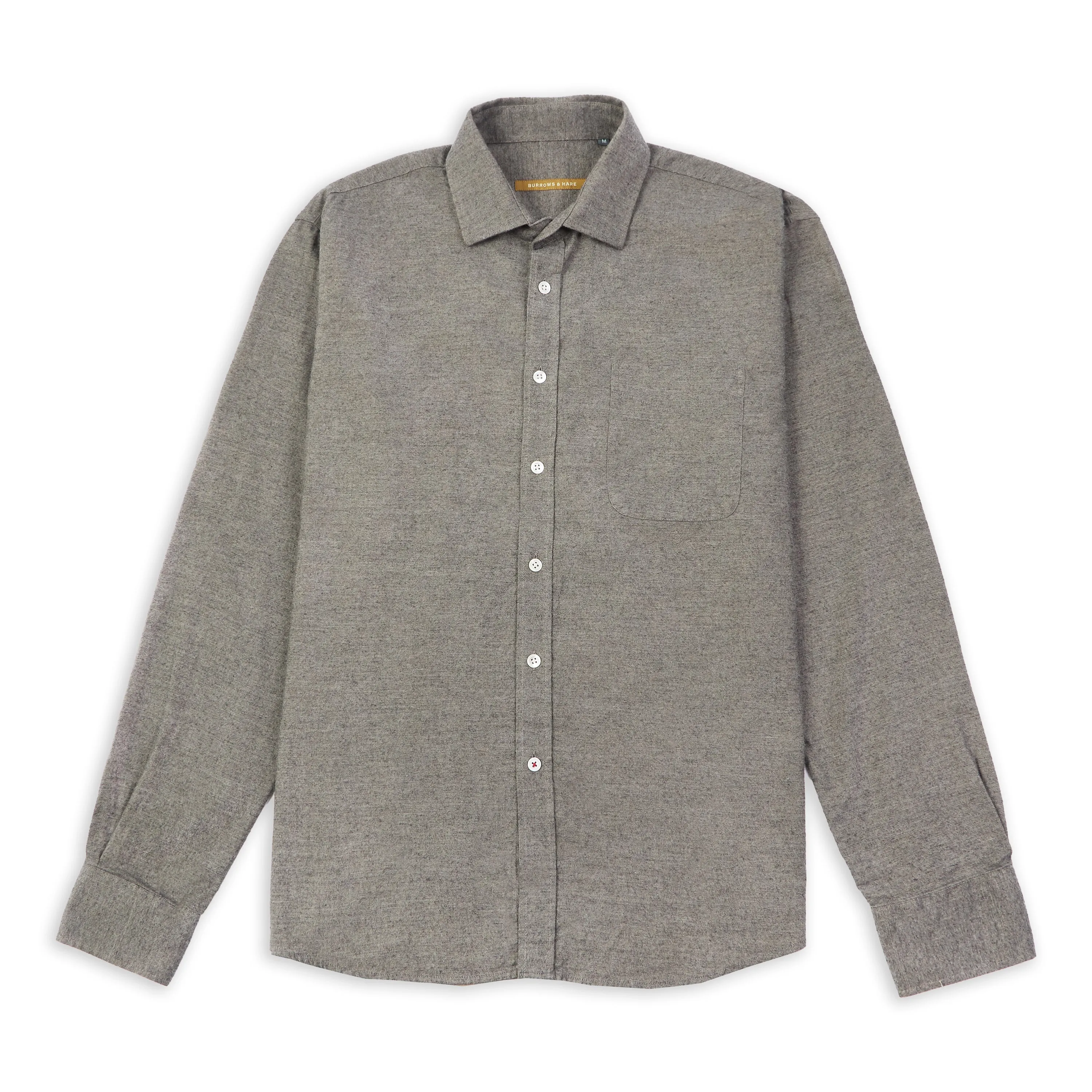 Graphite Shirt -  Grey Neutral Toned Stitching Outerwear Companion