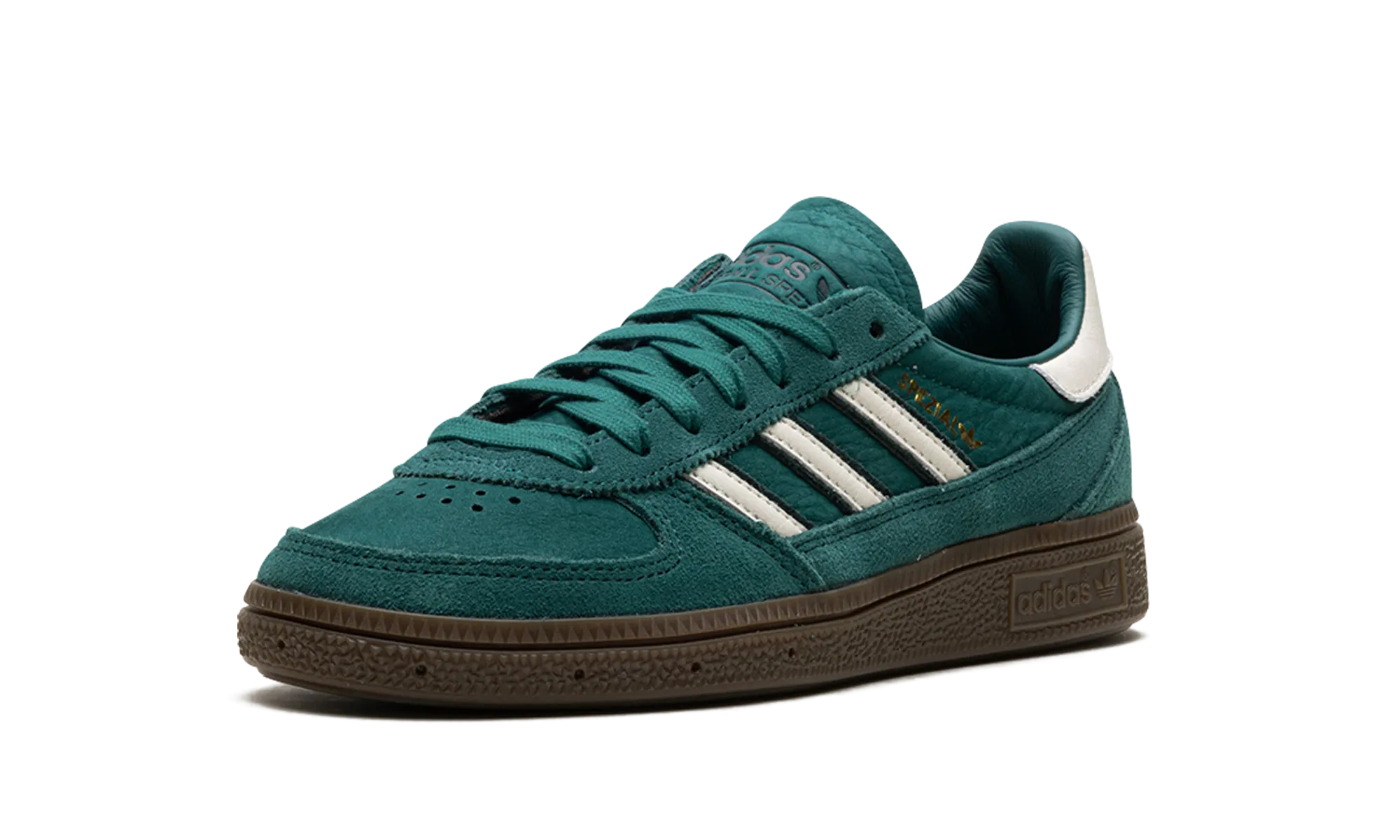 Enhanced Traction Fast Moves Adidas Handball Spezial "Noble Green Off White Green Night"