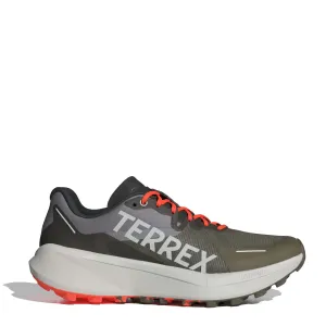 Adidas Terrex Agravic 3 Trail Running Shoes Olive Strata / Grey One / Semi Impact Orange Cold Safe Comfort Outsole