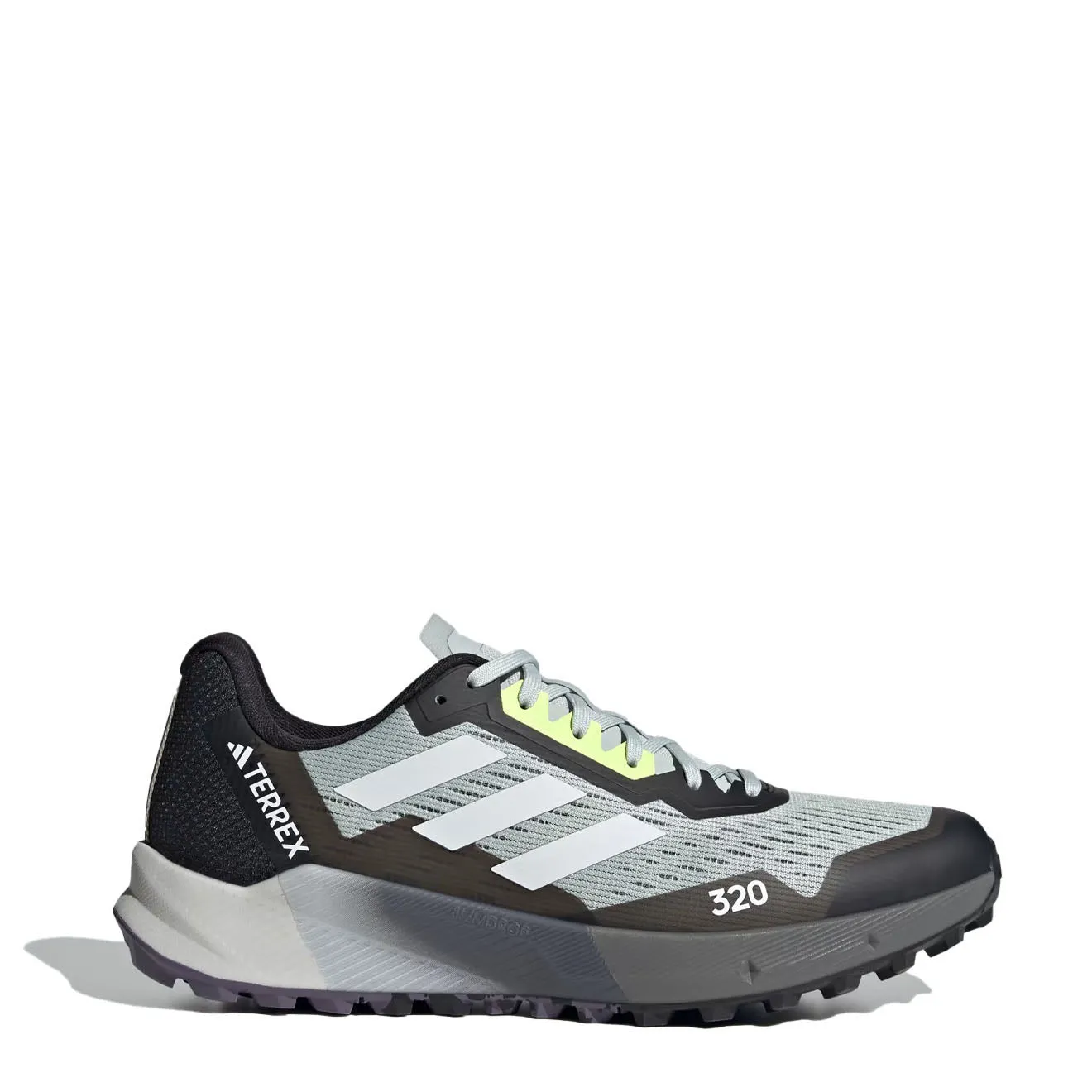 Daily Chill Air Boost Adidas Terrex Agravic Flow 2.0 Trail Running Shoes Wonder Silver / Crystal White / Lucid Lemon
