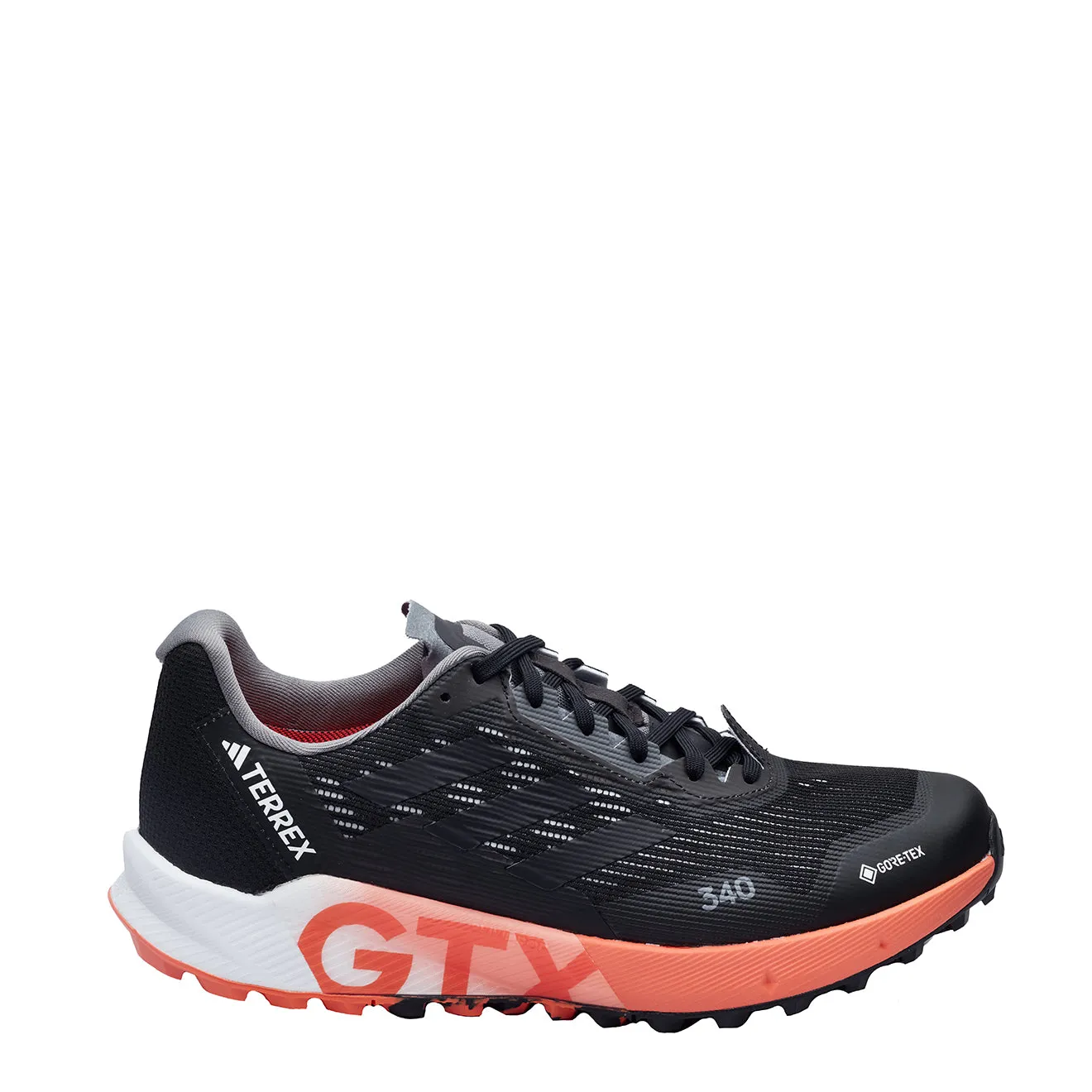 Shock Absorption Midsole Adidas Terrex Agravic Flox 2 Gore-Tex Cblack / Cblack / Impora