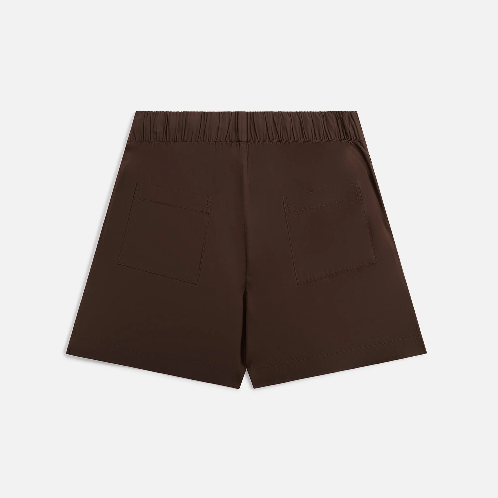 Warm Mood jumpsuit Tekla Poplin Pajama Shorts - Coffee