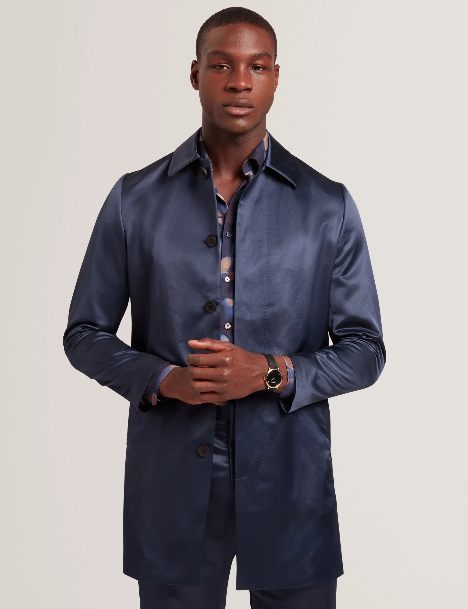 FLUIDC | NAVY Stretch Weave Fabric