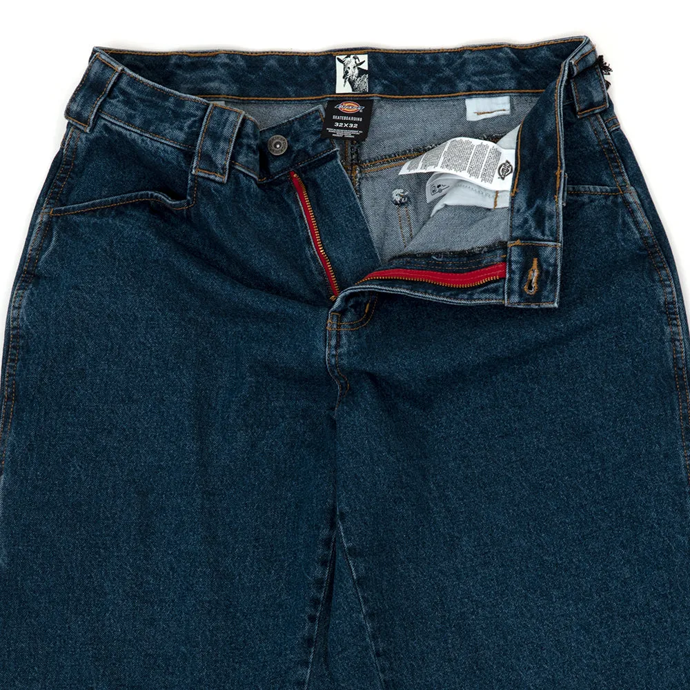 Chill Comfort Wear NonIrritatingStitching Mike Anderson Loose Fit Jeans (Stonewash Indigo Blue)