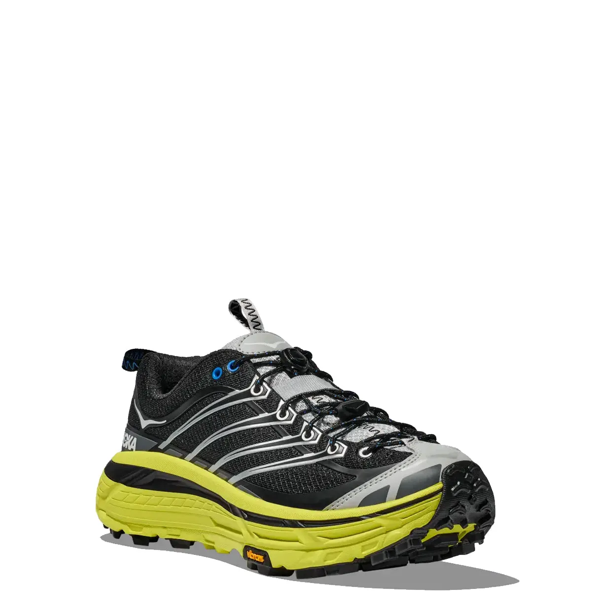 Slip On Style Hoka Mafate Three2 Trainers Black / Hoka Citrus