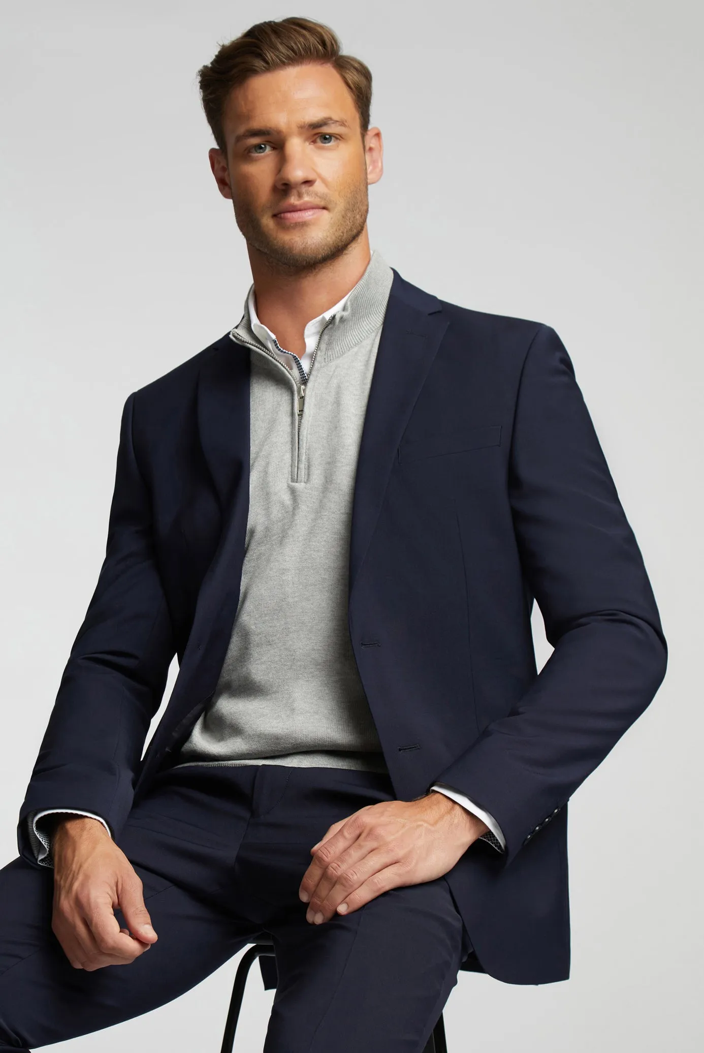 PANAMA SLIM JS | NAVY Warmth Retention Technology Three Layer Laminate