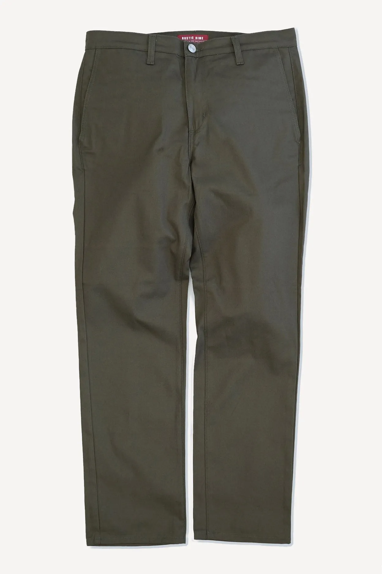 Bootcut shape Tagless Design OLIVE | WORKWEAR CHINO CLASSIC
