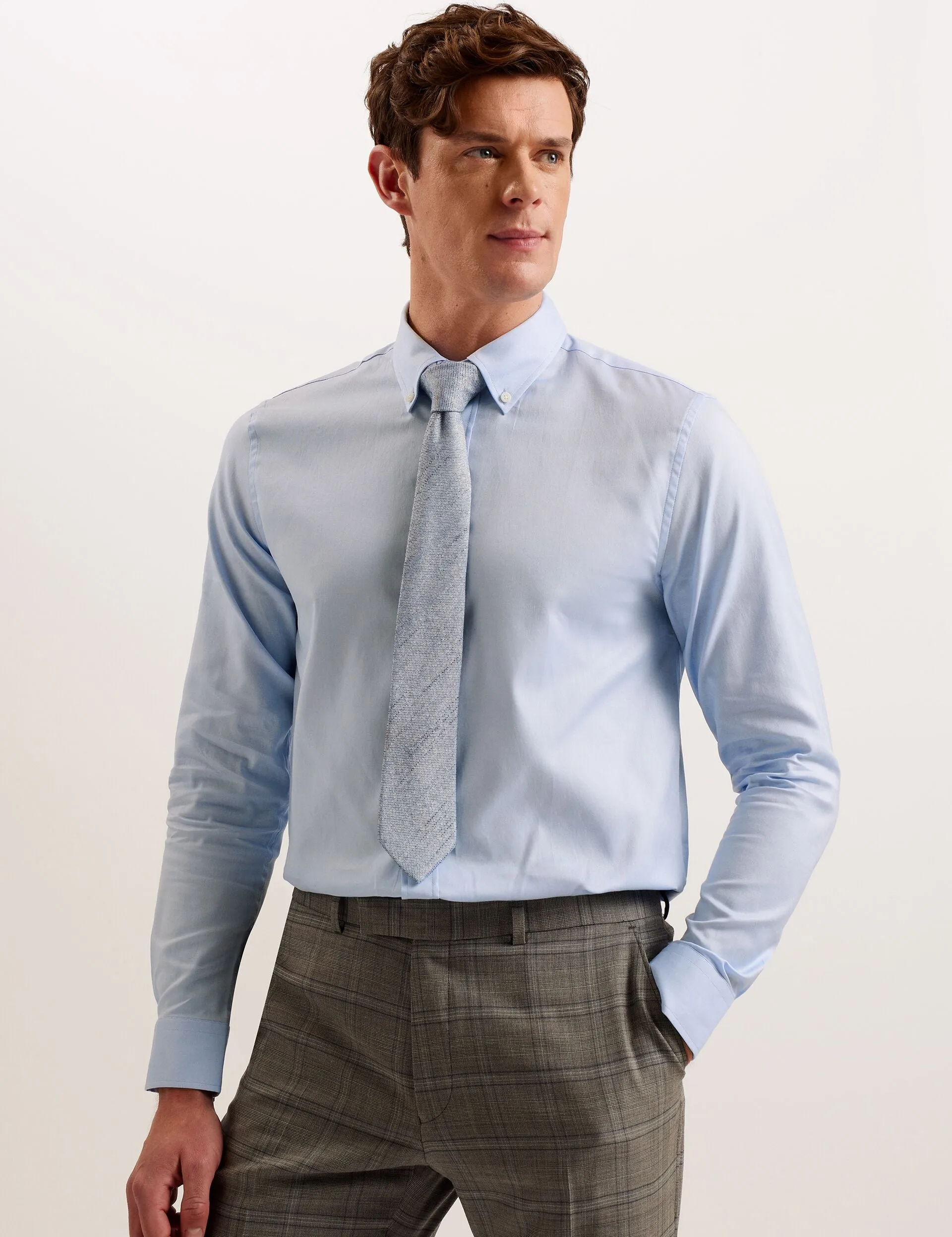 ALLARDO | LT-BLUE High-Quality Fabric Smart Appearance