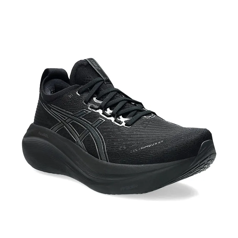 Men's Gel-Nimbus 27 (WIDE) Black/Graphite Grey Sports functionality