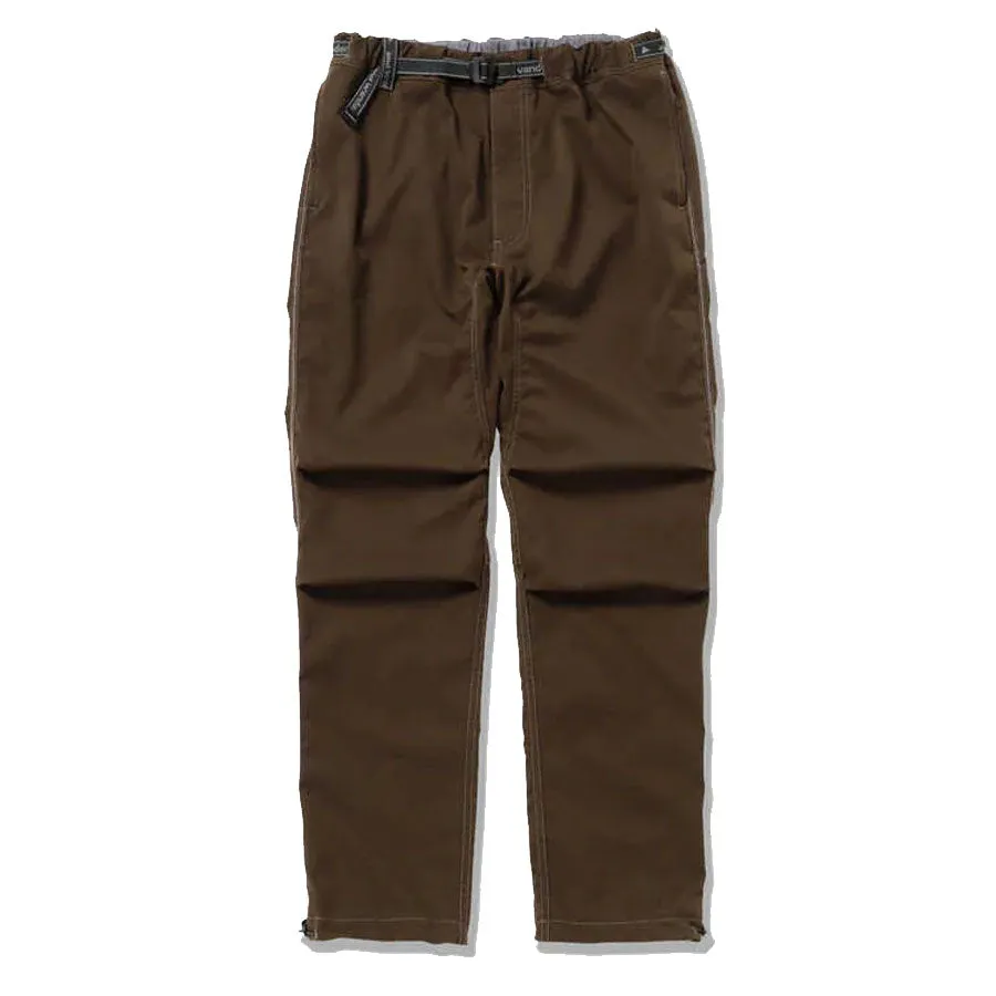 And Wander Polyester Climbing Pants Dark Khaki Durable Wear Stylish Appearance