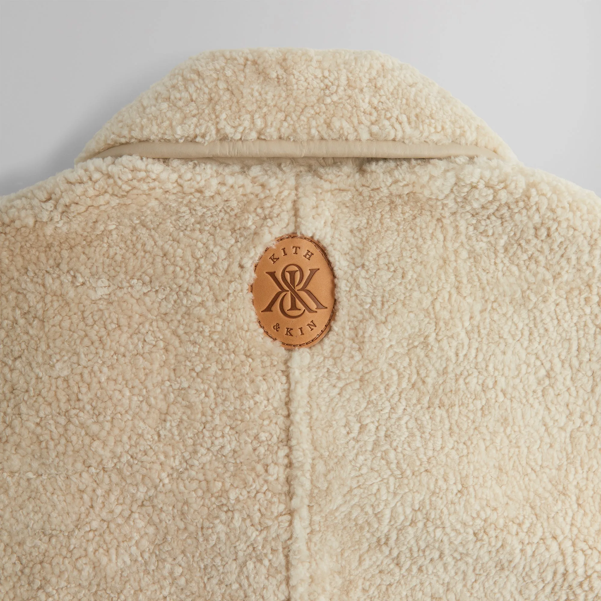 Kith Archer Shearling Jacket - Sector Noise Reduciting Fabric