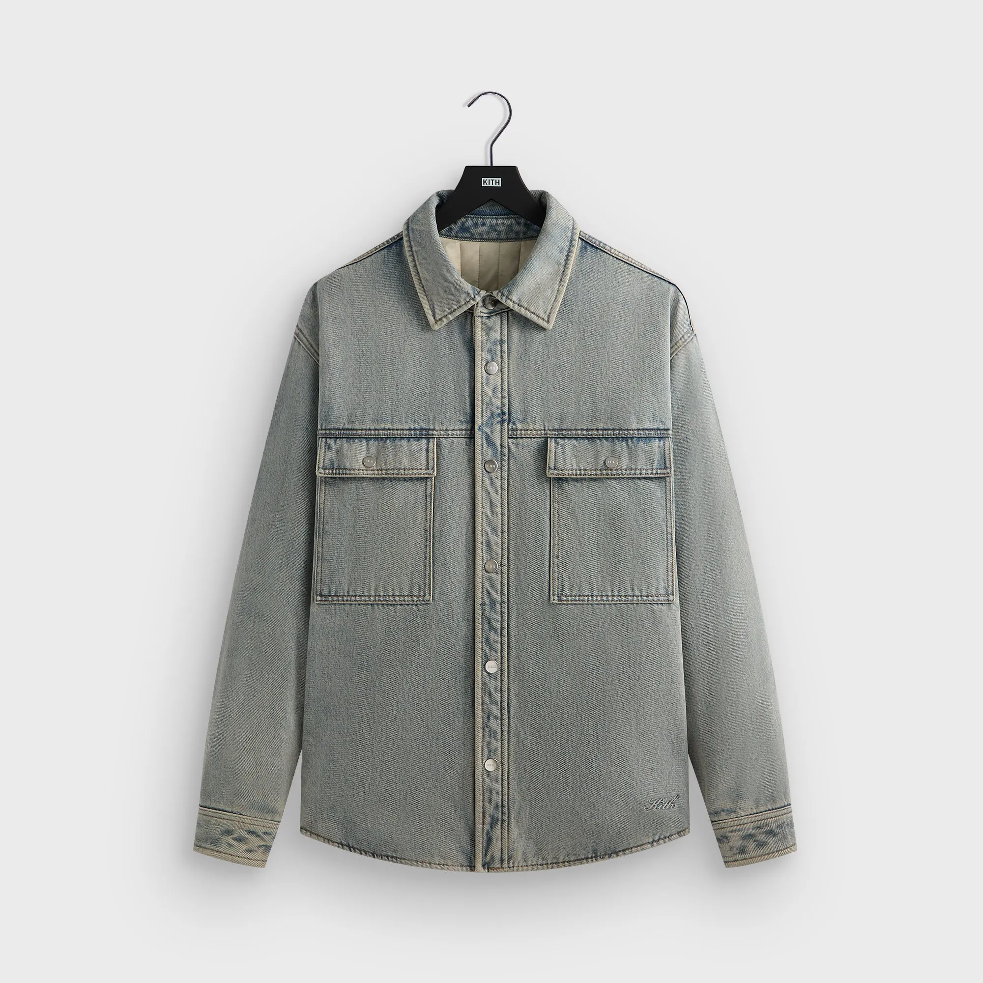 Kith Denim Apollo Shirt Jacket - Cameron Wash All Year Use