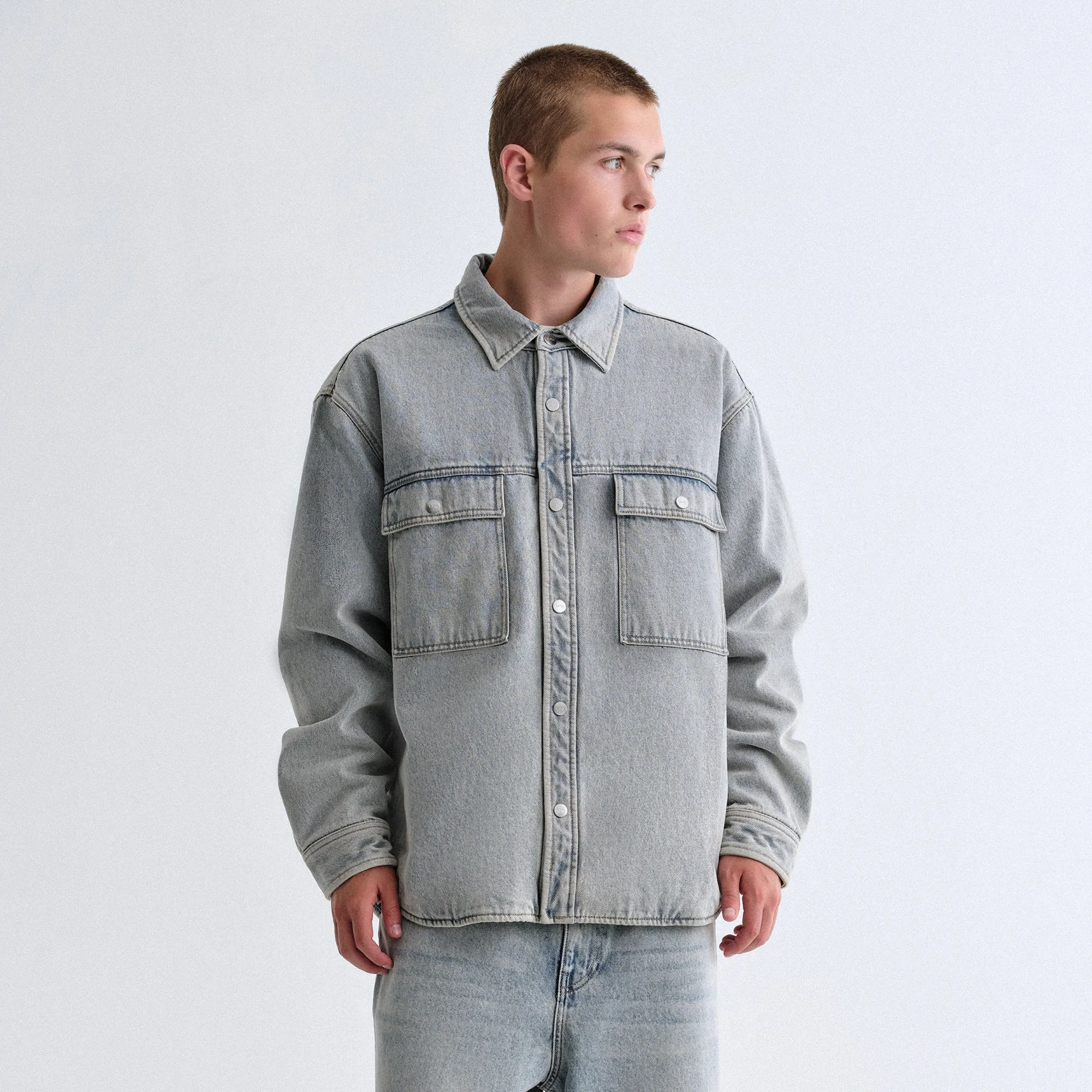 Kith Denim Apollo Shirt Jacket - Cameron Wash Outer Chill Piece