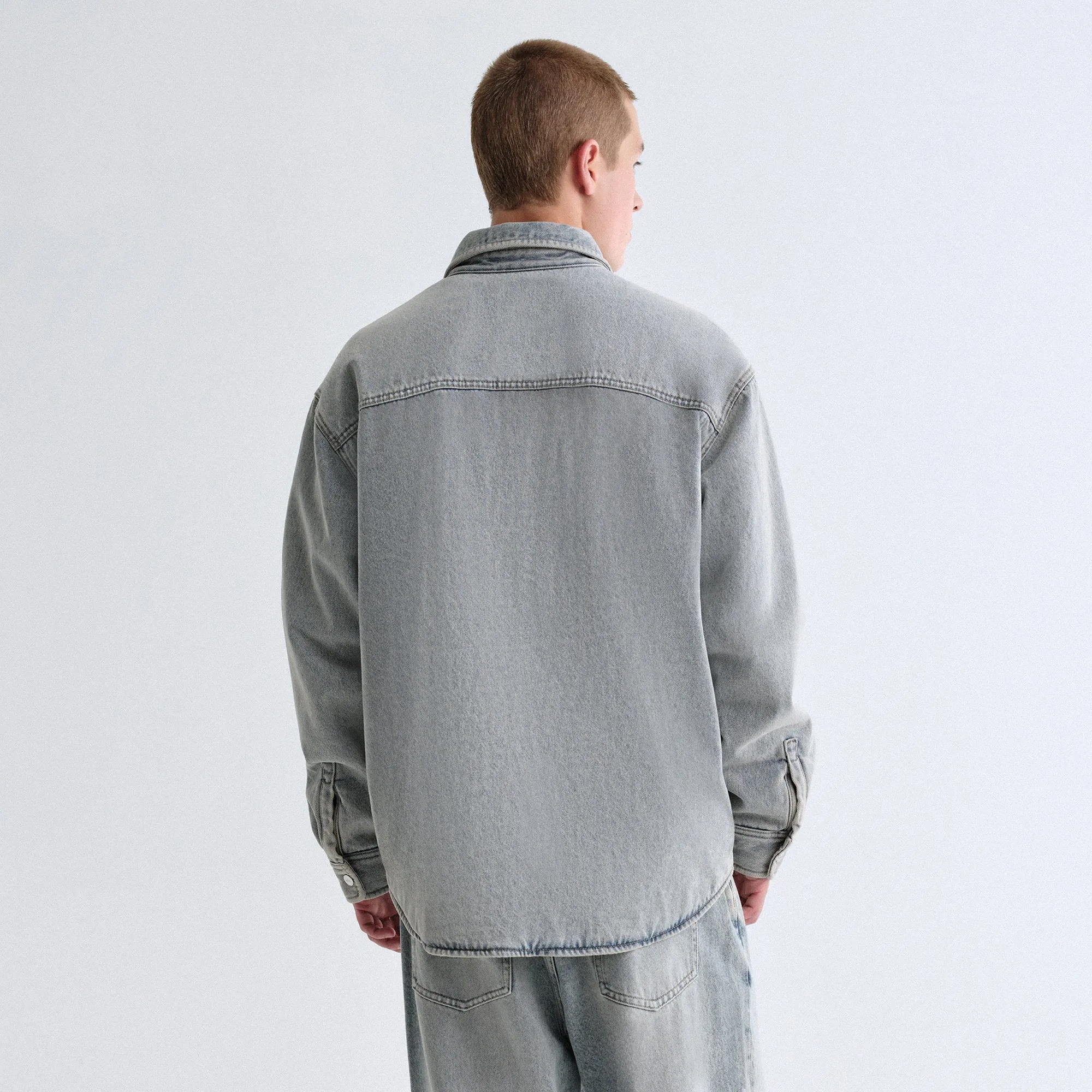 Soft Touch Kith Denim Apollo Shirt Jacket - Cameron Wash