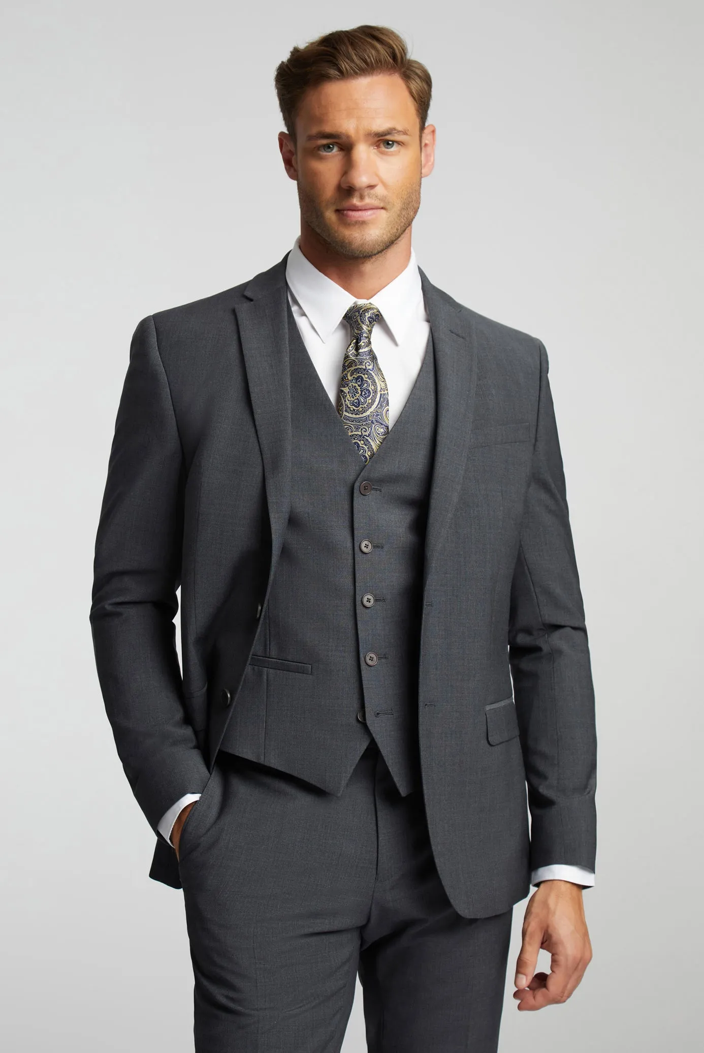 PANAMA SLIM JS | CHARCOAL Waterproof Shell