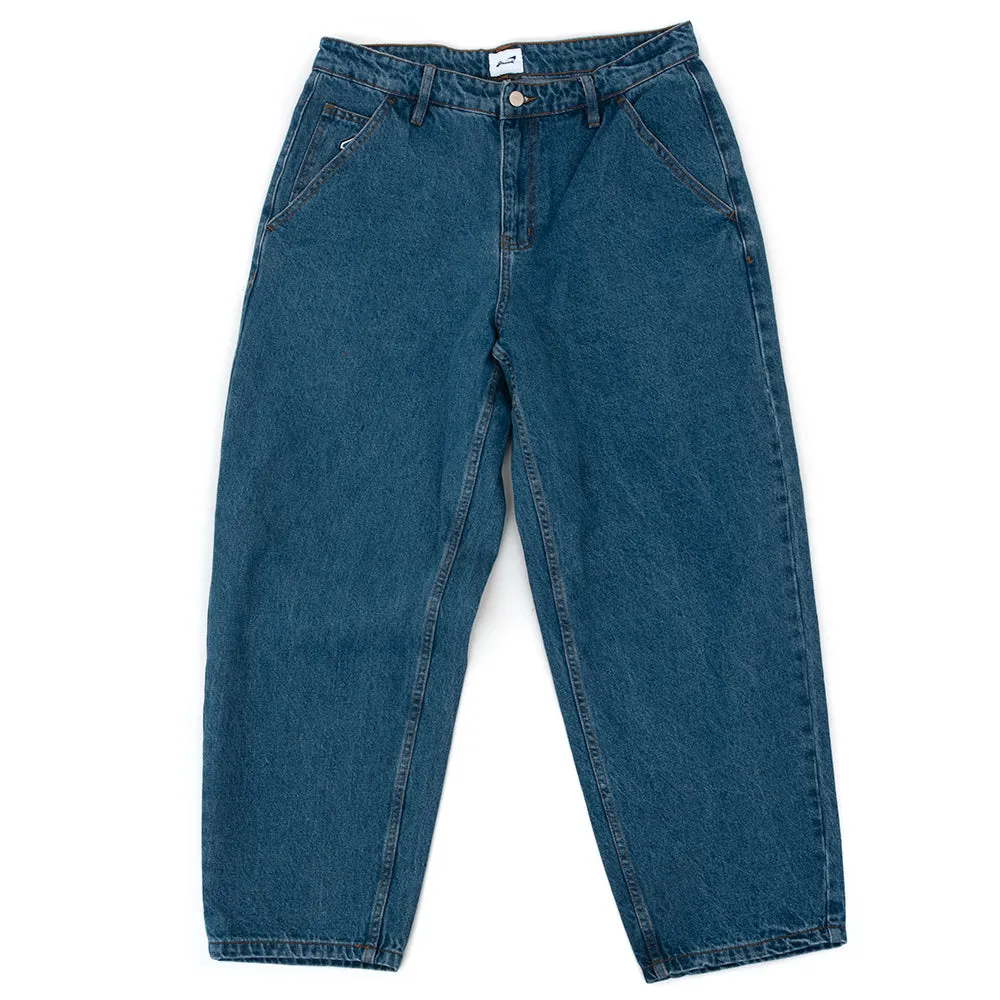 Breathable Wear Fit Recyclable Fabric Blend Pole Position Jeans (Skyline Blue)