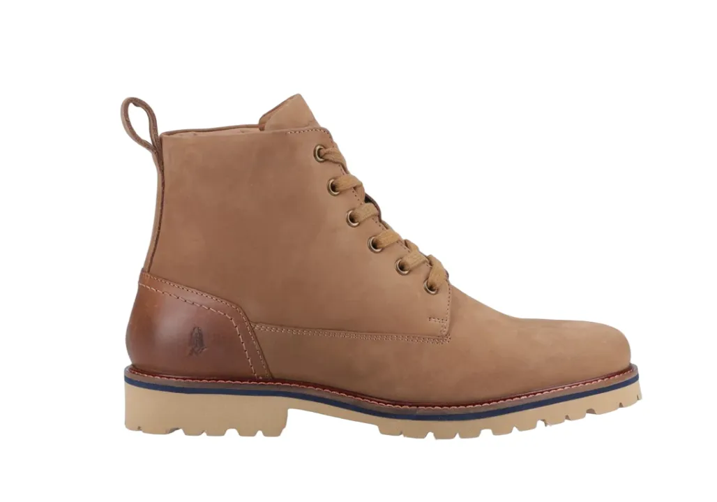 Snake print Model Hush Puppies Mens Boot Maguire Tan