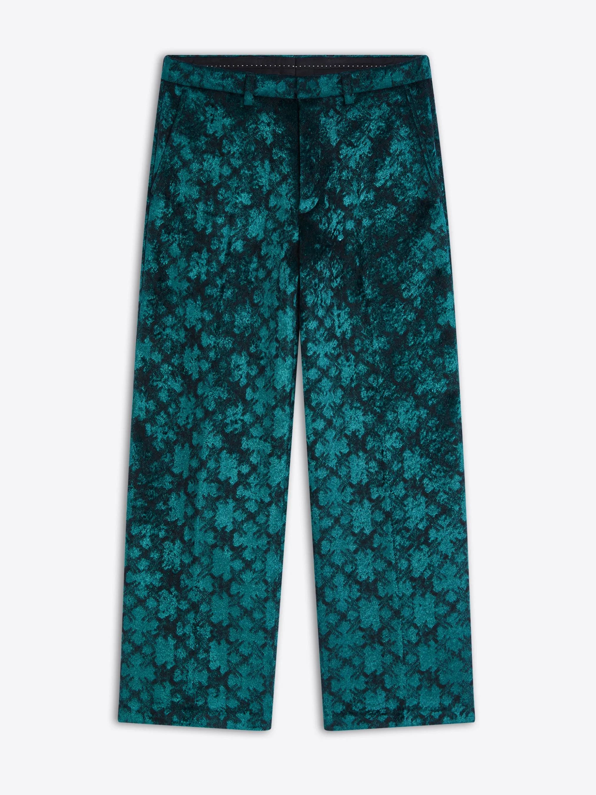 Cropped jacquard pants Sporty Design