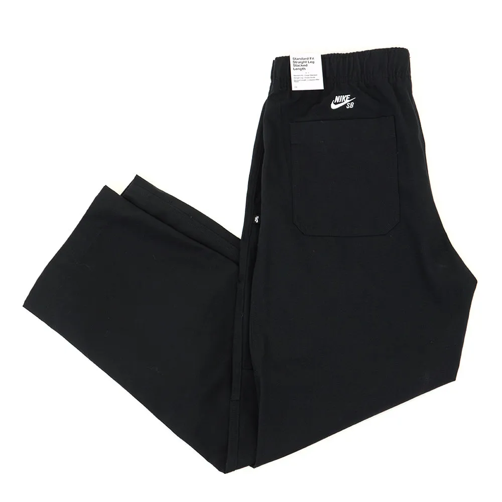 Weekend Adventure NonSlipInnerGrip Double-Knee Twill Skate Pants (Black)