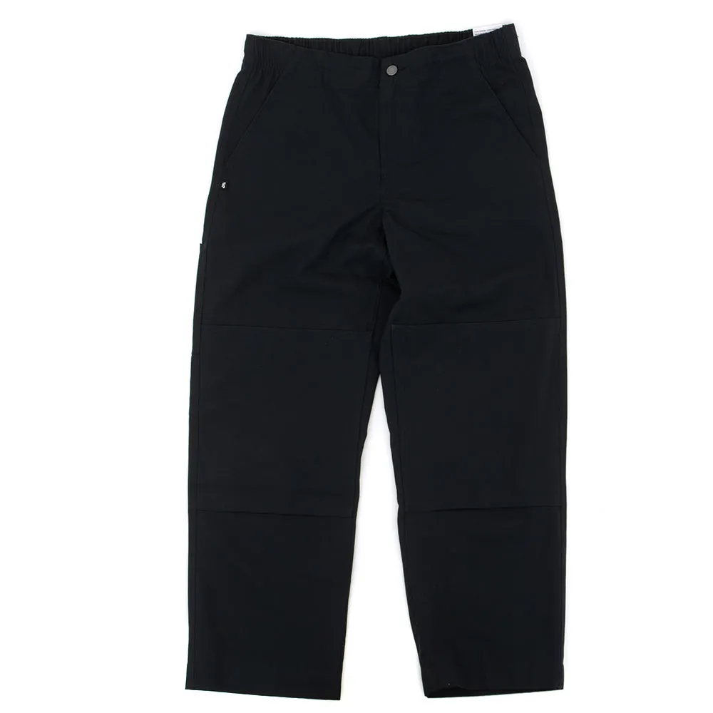 Compact Fit Double-Knee Twill Skate Pants (Black)