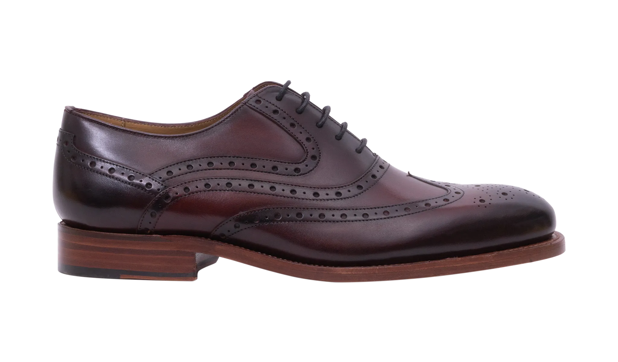 Liffey - Hand Brushed Burgundy Long Shift