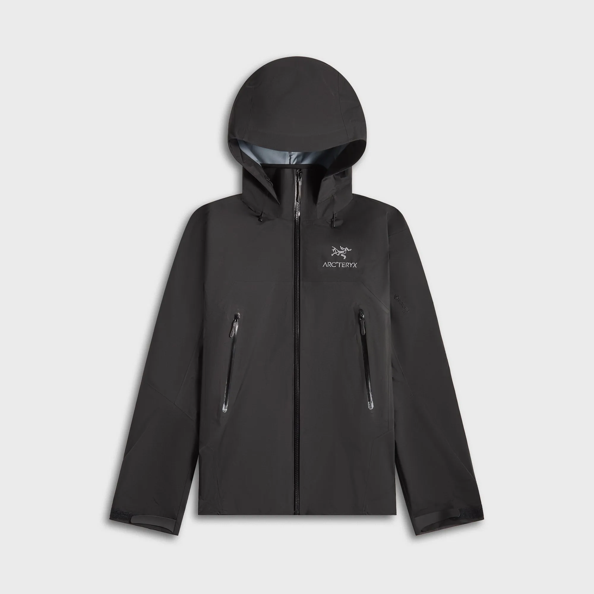 Arc'teryx Beta AR Jacket - Black Light Travel Piece Quick Release Fasteners