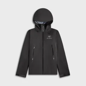 Arc'teryx Beta AR Jacket - Black Light Travel Piece Quick Release Fasteners