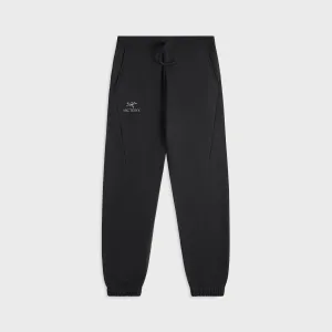 Arc'teryx Emblem Fleece Jogger - Black Friction Resistant Fabric hypoallergenic material