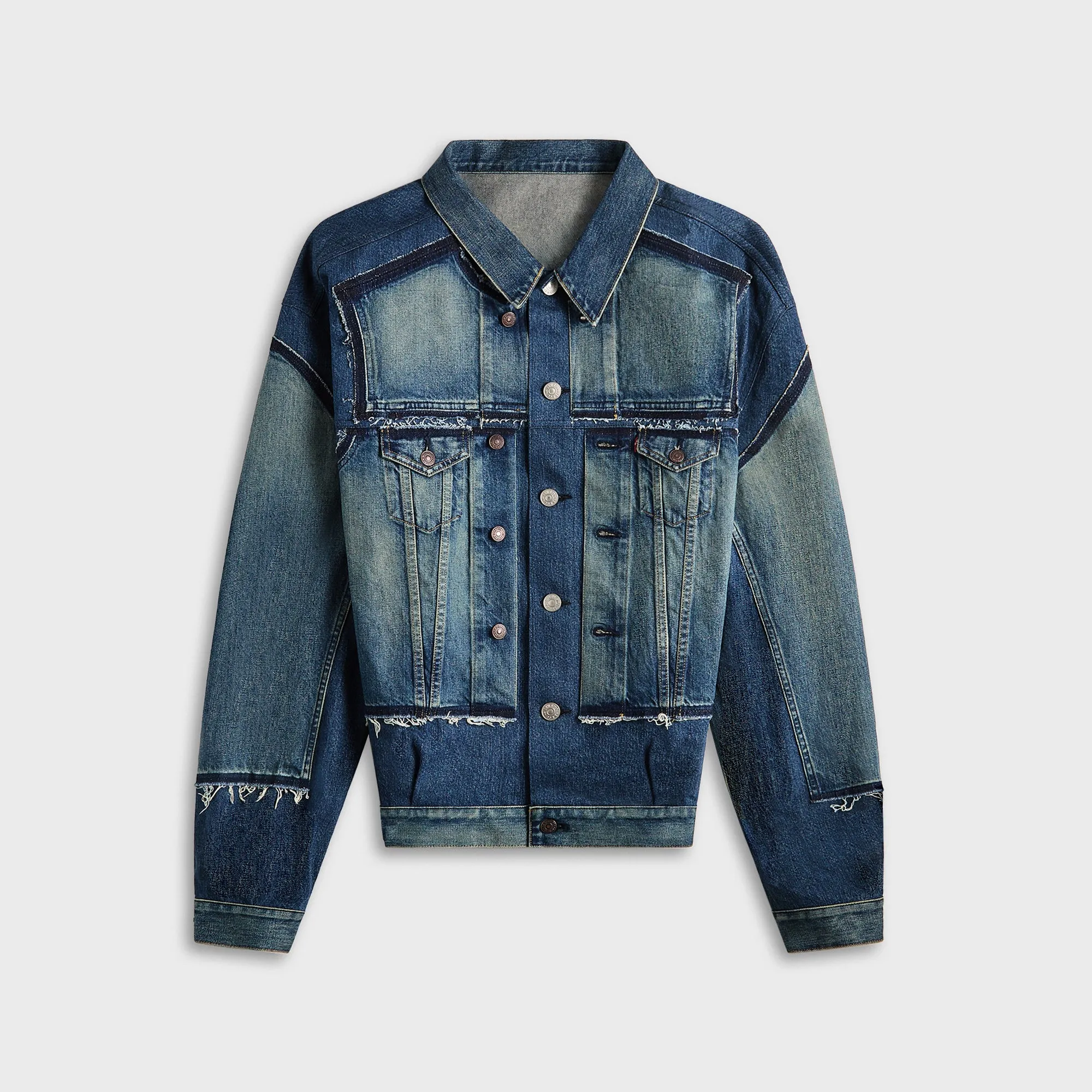 Layer Piece Easy Layering Junya Watanabe Man Blouson - Indigo