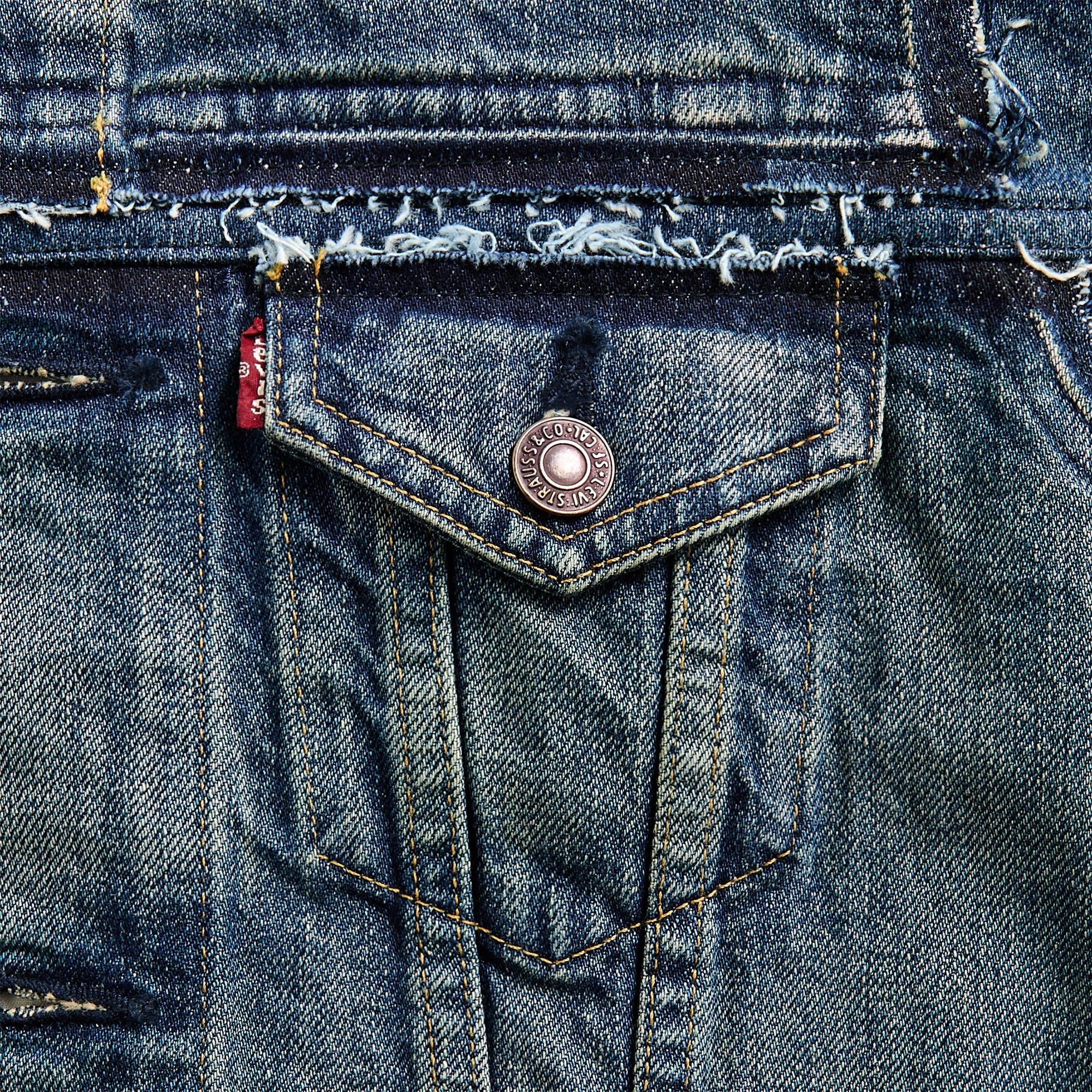 Adjustable Hem Tear Resistant Fabric Blends Junya Watanabe Man Blouson - Indigo