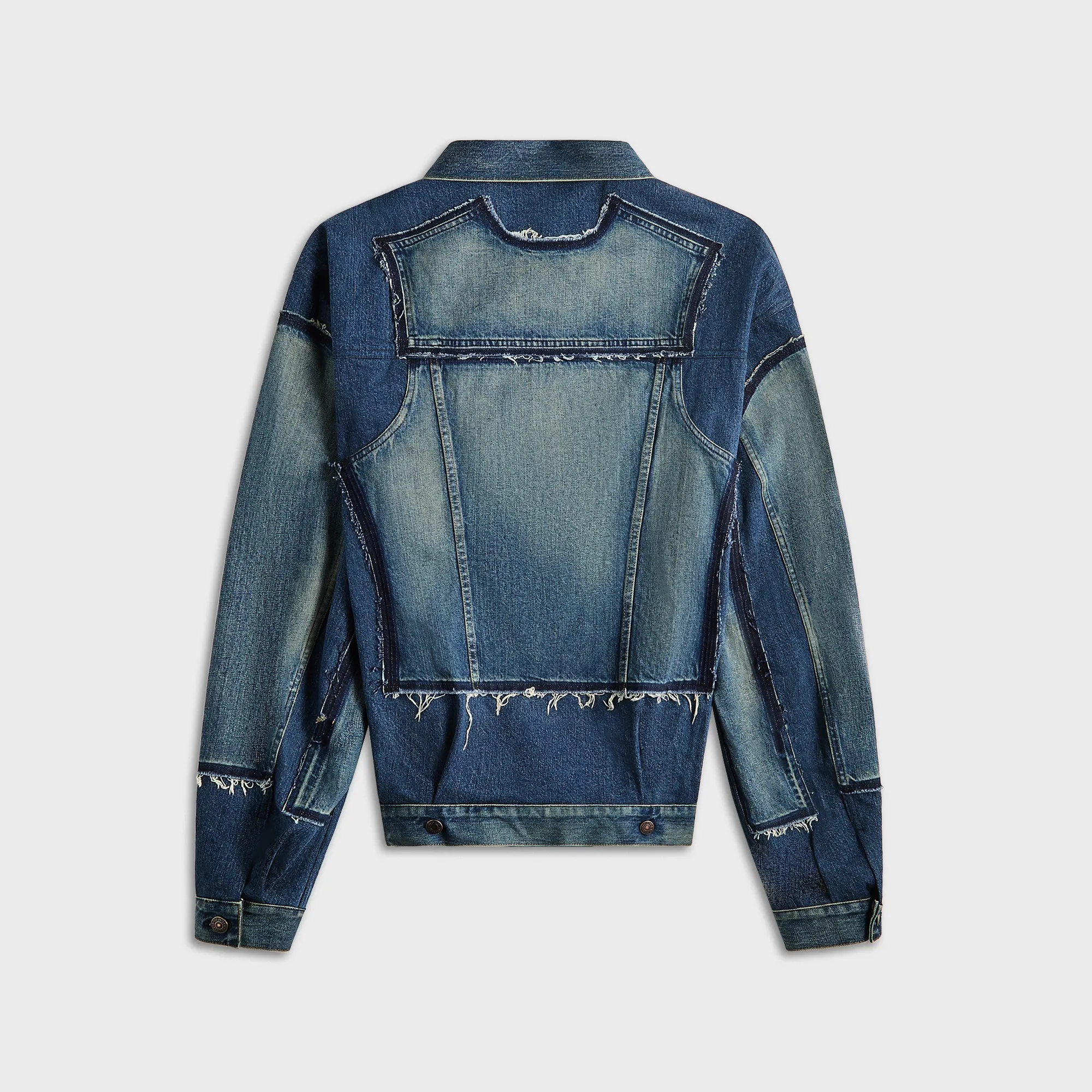 Junya Watanabe Man Blouson - Indigo Thick Fabric